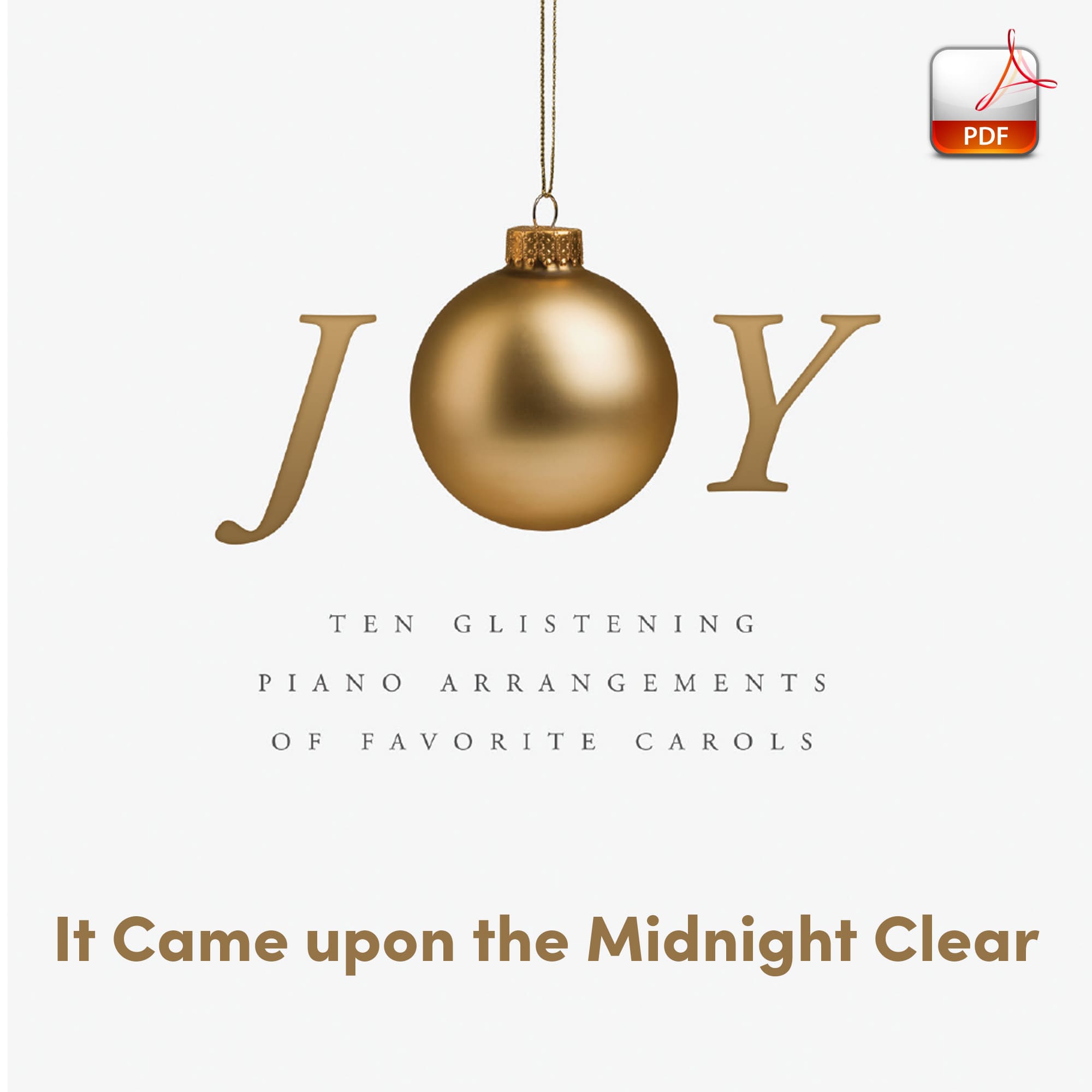 It Came Upon the Midnight Clear - Downloadable Keyboard Arrangement