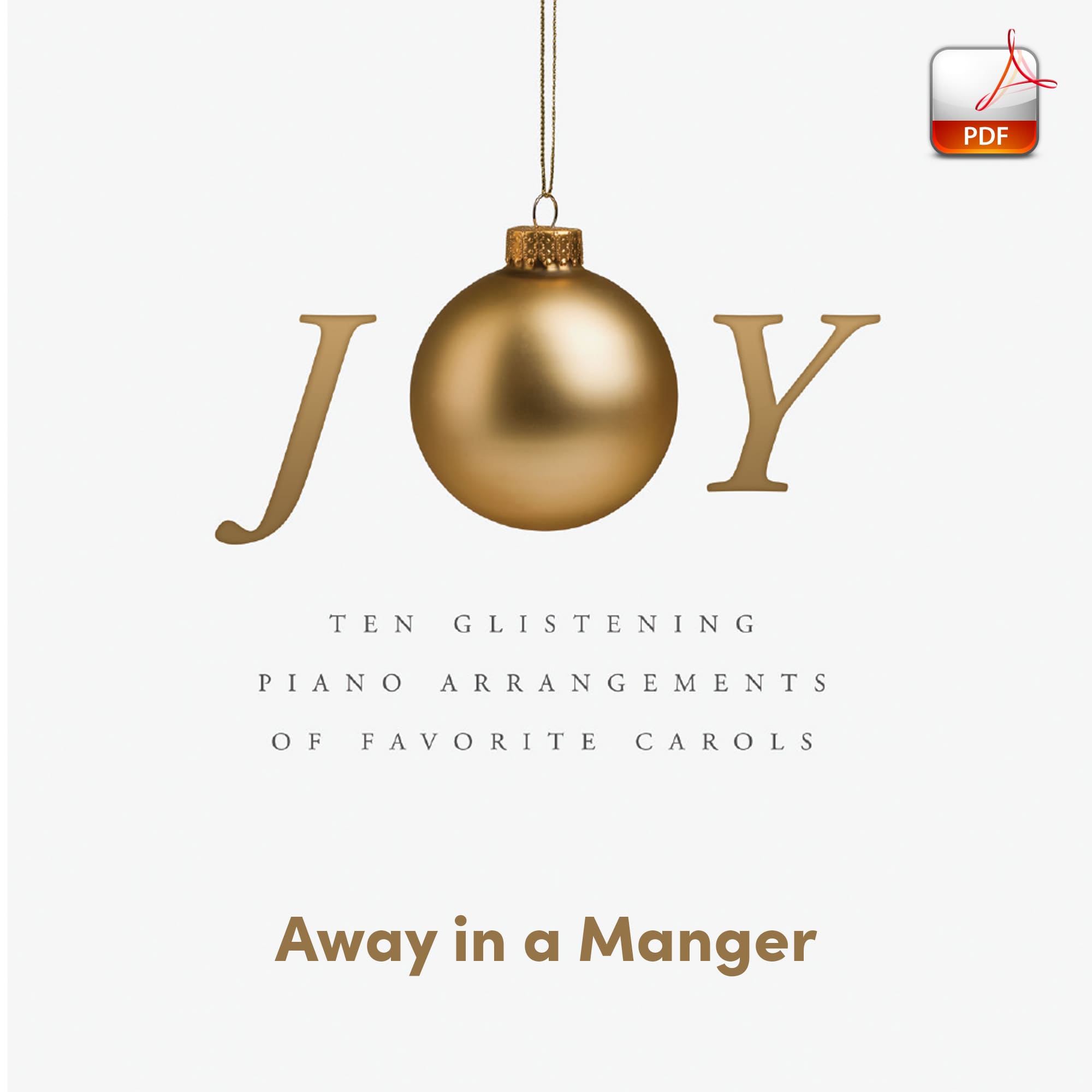 Away in a Manger - Downloadable Keyboard Arrangement