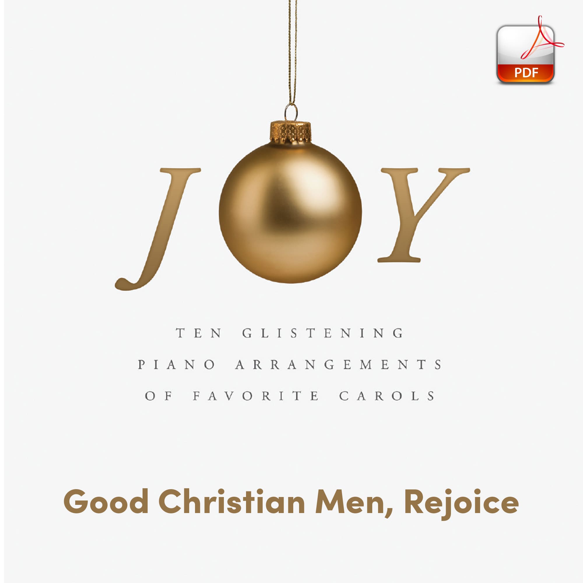 Good Christian Men, Rejoice (Cox) - Downloadable Keyboard Arrangement
