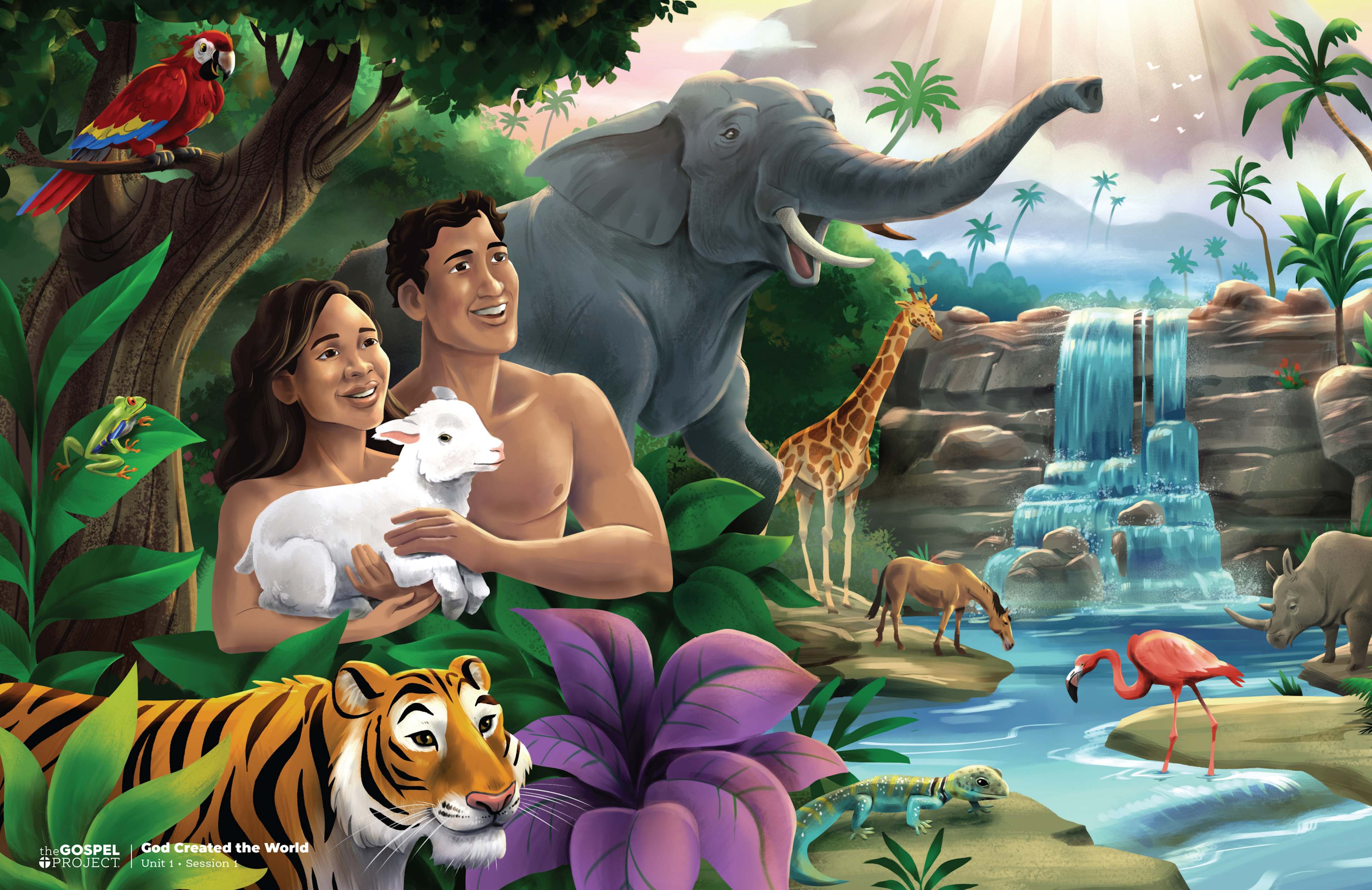 slide 3 of 3 for The Gospel Project for Preschool: Preschool Poster Pack - Volume 1: Creation and Covenant