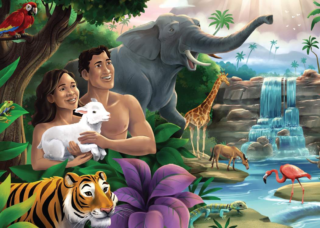 slide 2 of 3 for The Gospel Project for Kids: Kids Big Picture Cards - Volume 1: Creation and Covenant