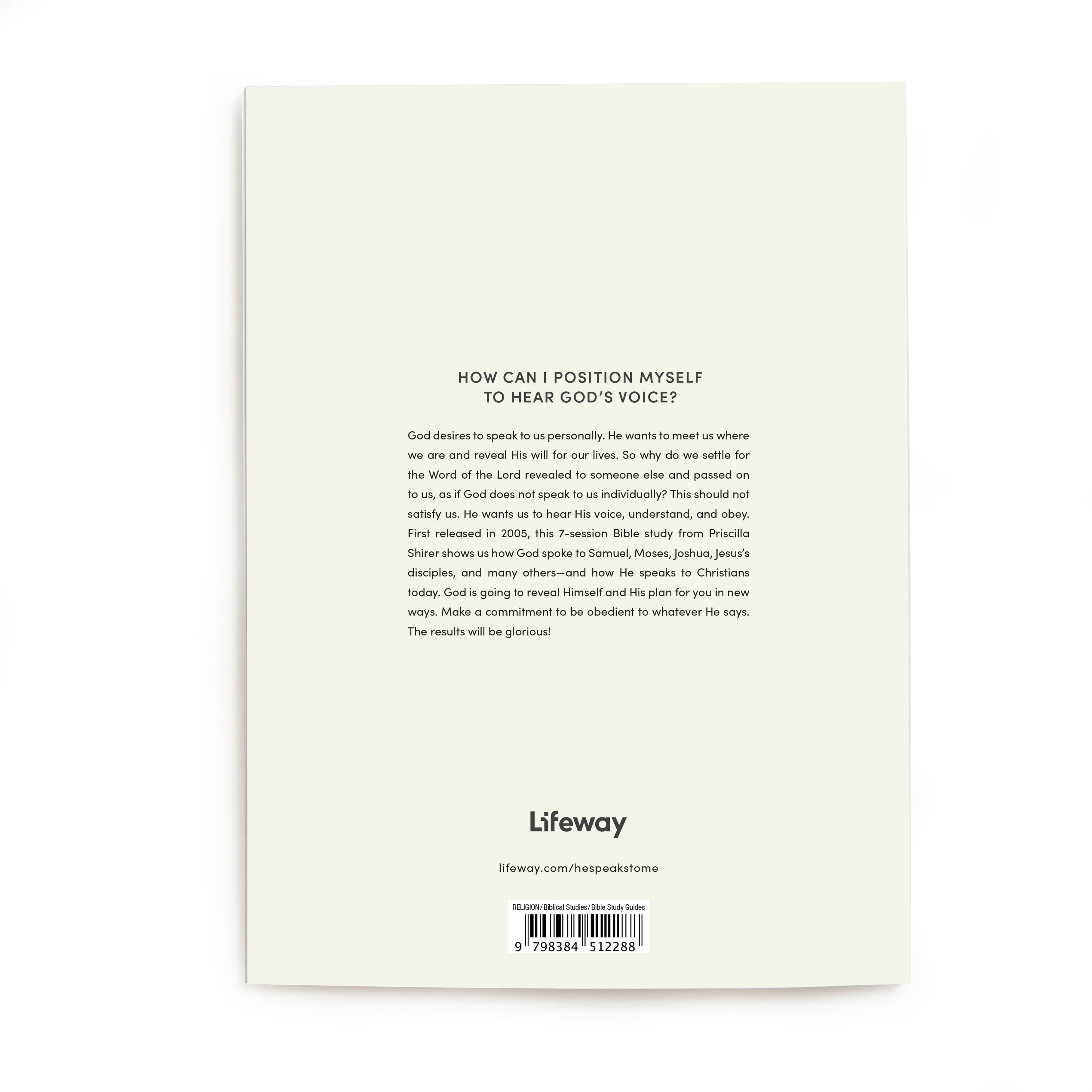 slide 2 of 6 for He Speaks to Me (20th Anniversary Edition) - Bible Study Book with Video Access