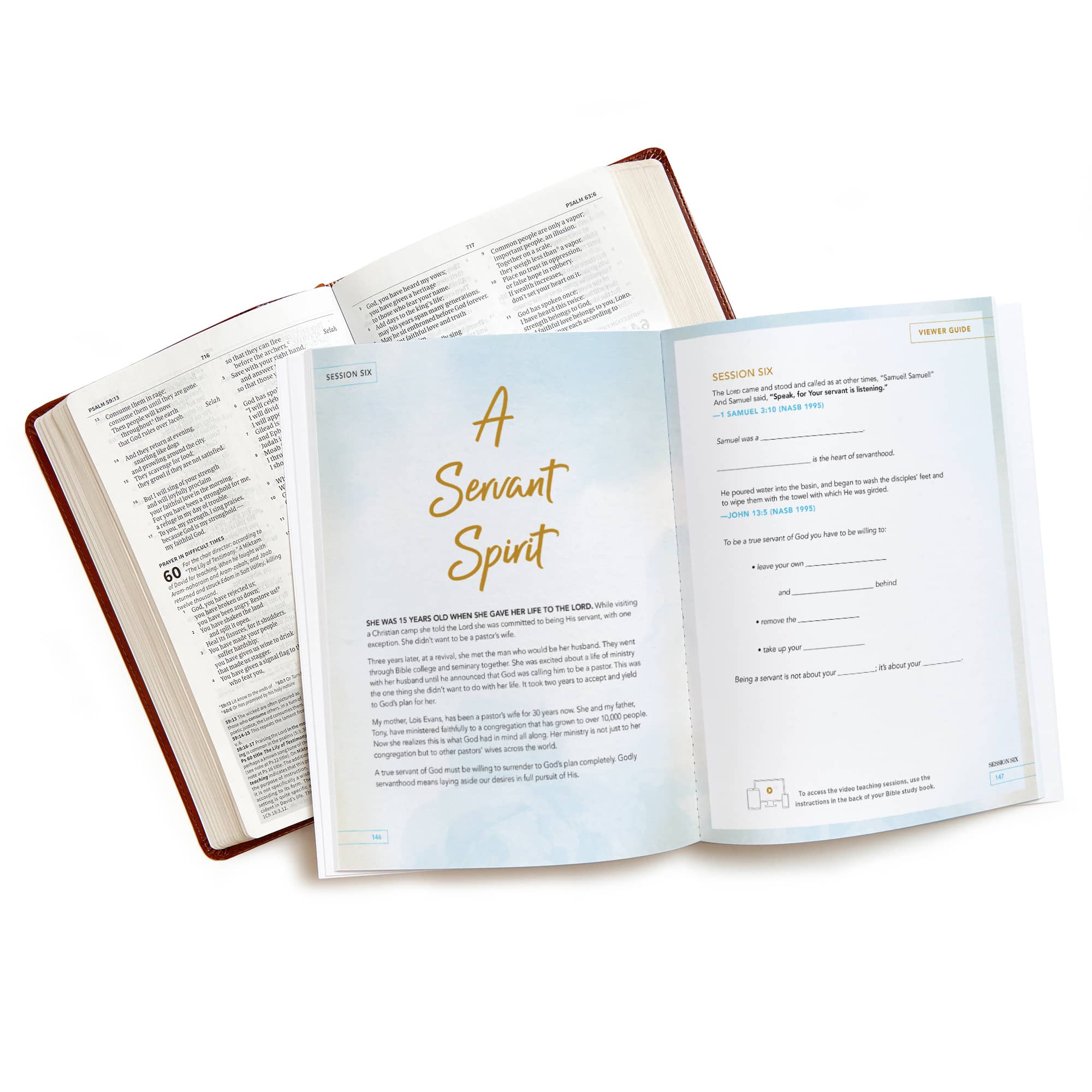 slide 4 of 6 for He Speaks to Me (20th Anniversary Edition) - Bible Study Book with Video Access