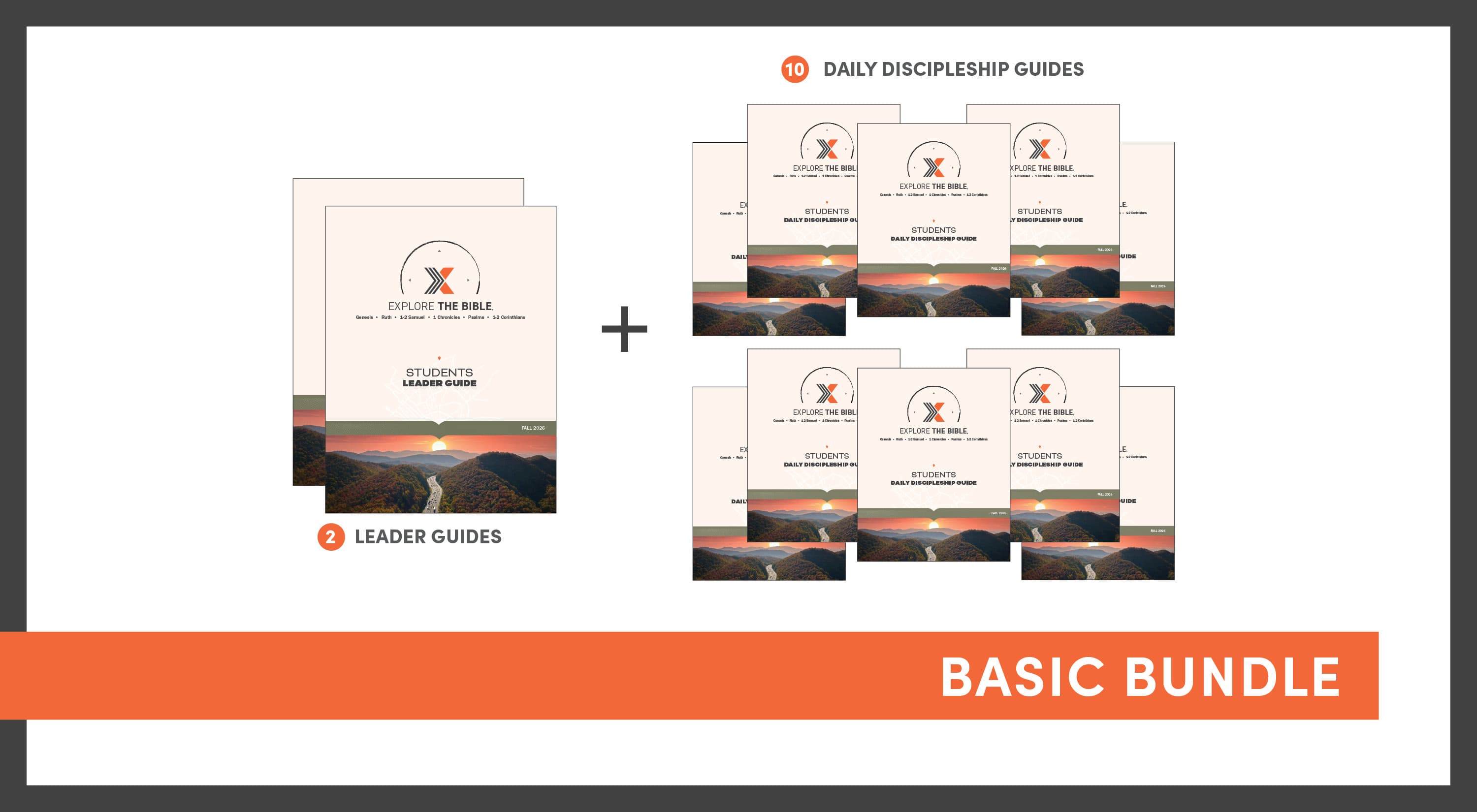 Basic Bithch Fall Explore the Bible: Students - Basic Bundle - CSB - Fall 2026 | Lifeway