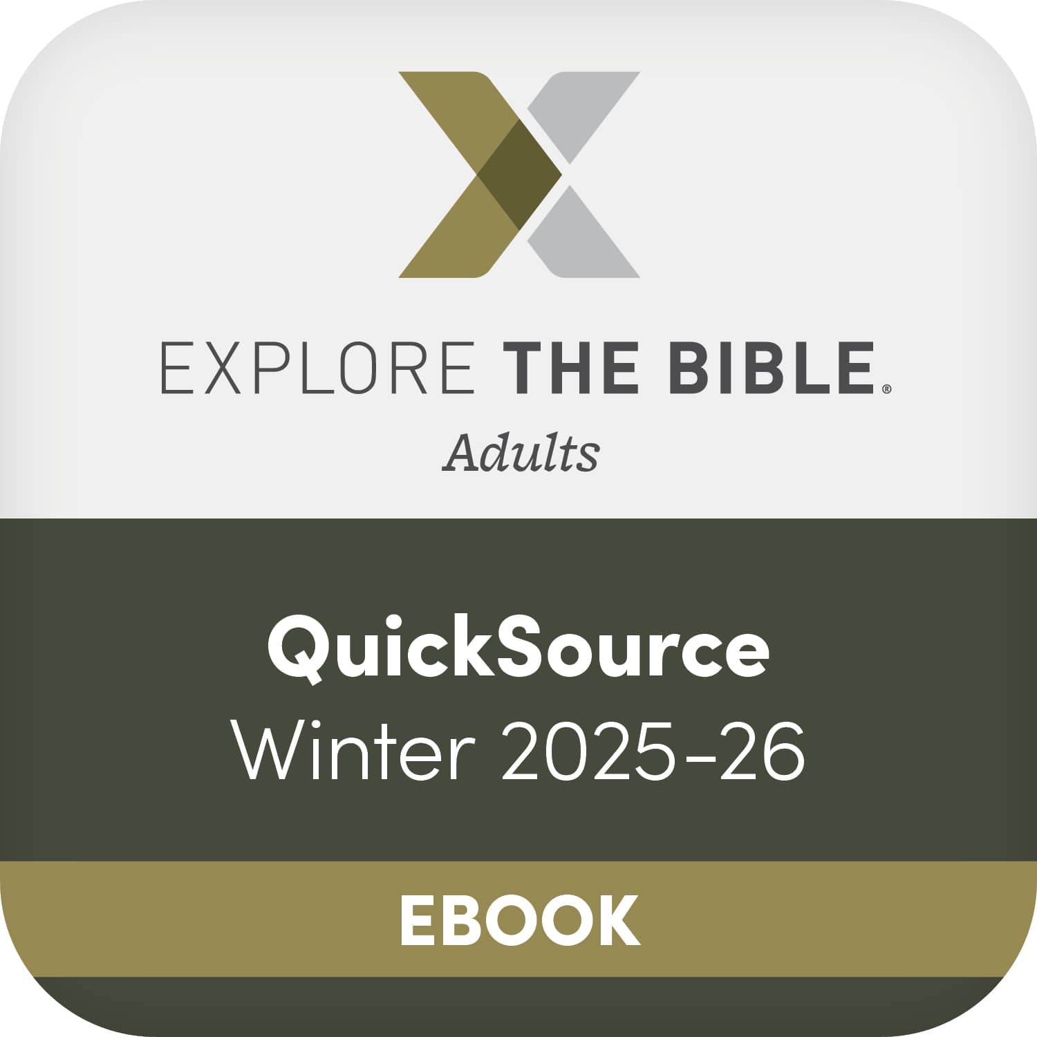 eBook - Explore the Bible: Adult Leader QuickSource - Winter 2026