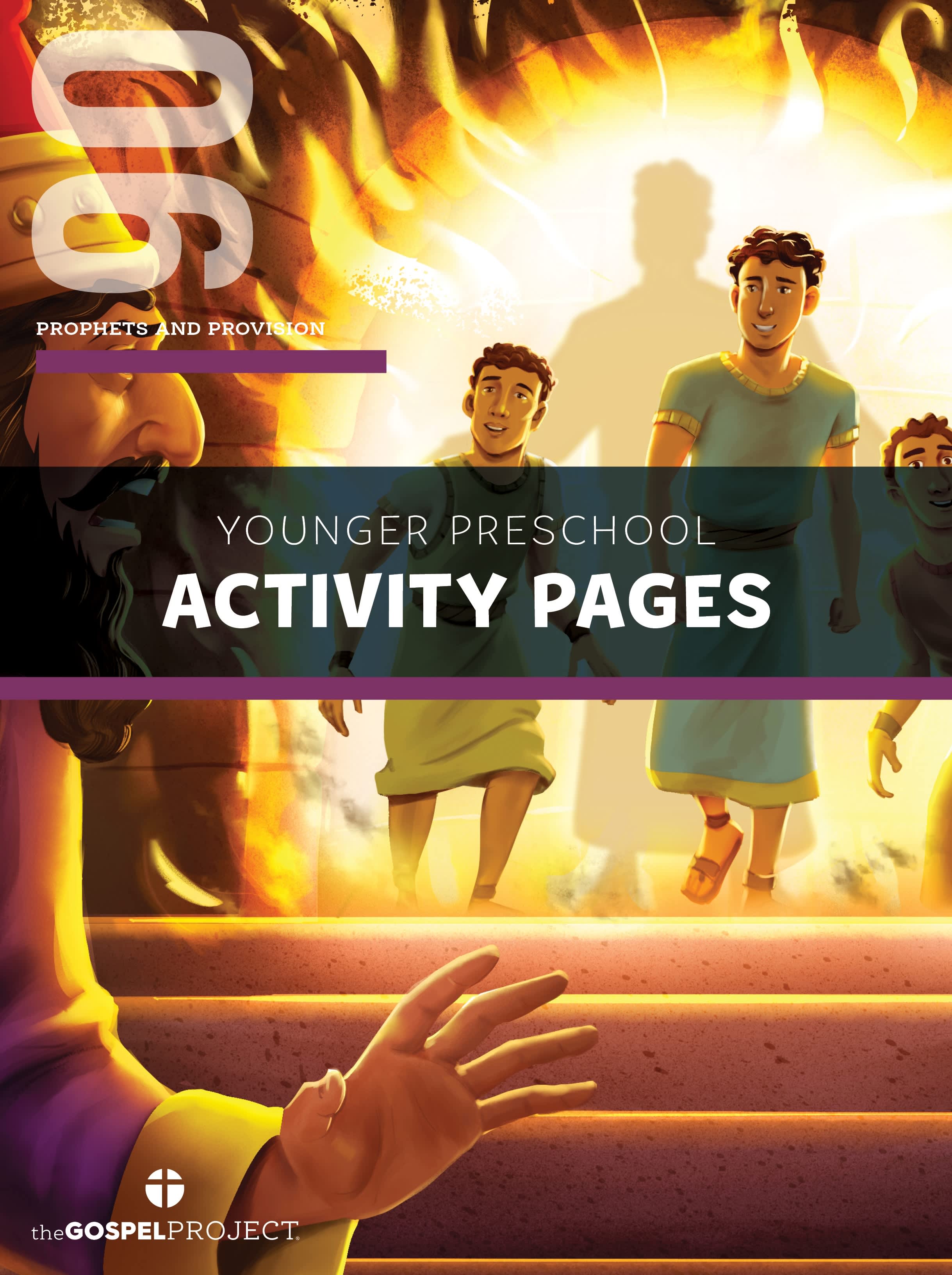 slide 1 of 3 for The Gospel Project for Preschool: Younger Preschool Activity Pages - Volume 6: Prophets and Provision