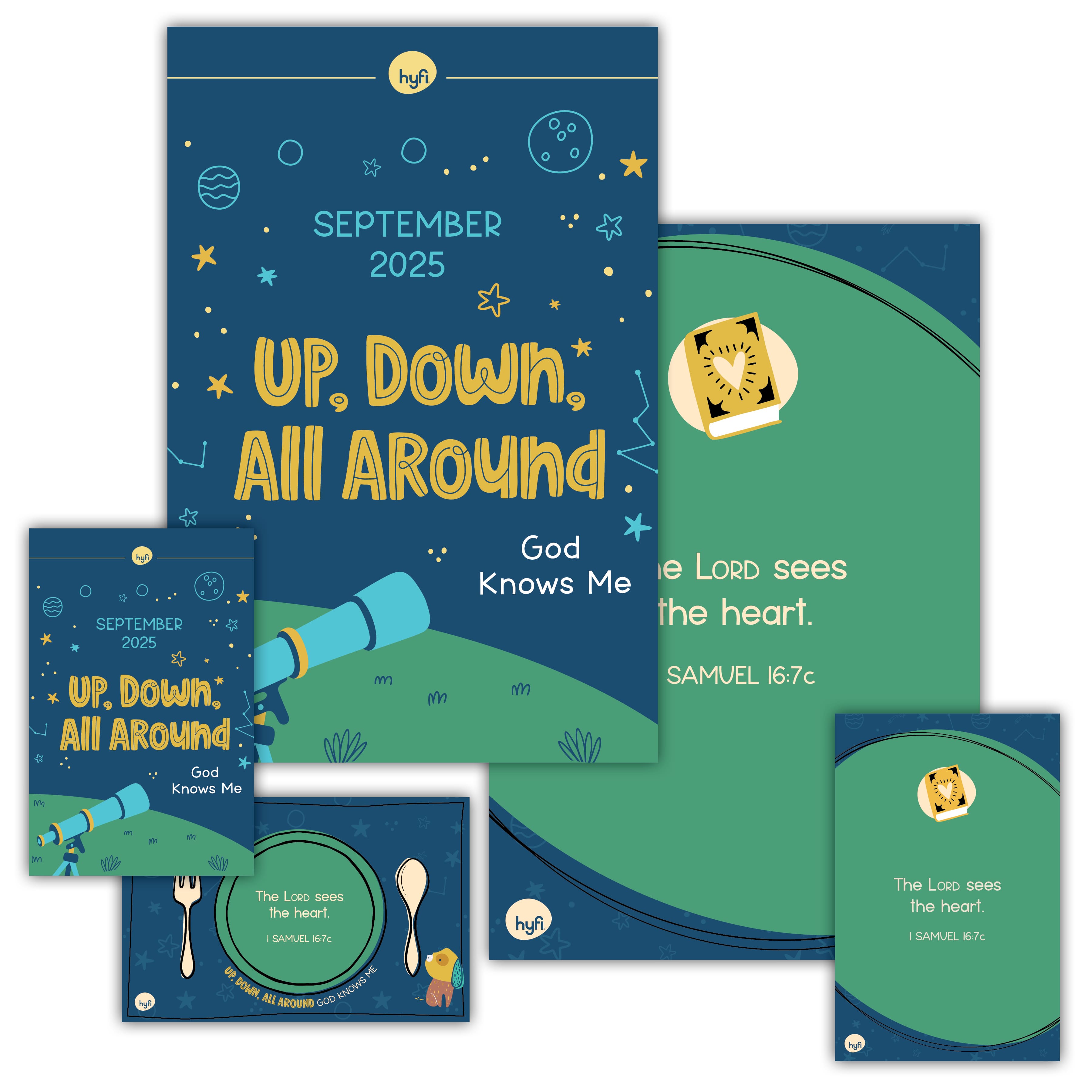 Hyfi Preschool Theme Posters Digital - Up, Down, All Around SEP2025