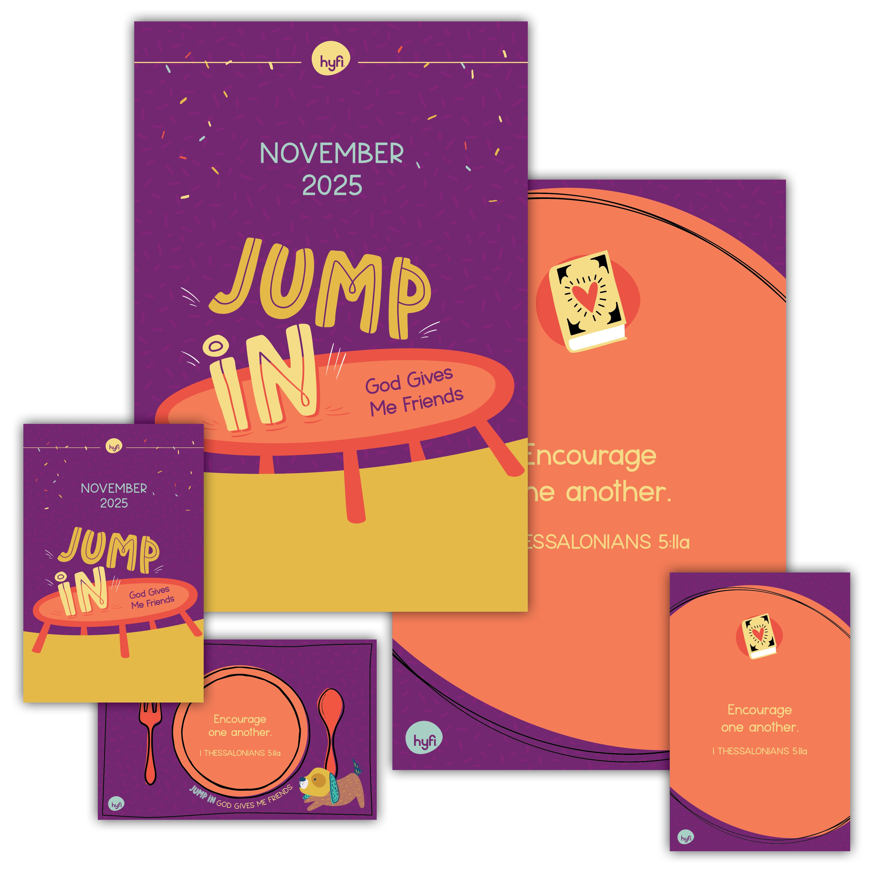 Hyfi Preschool Theme Posters Digital - Jump In NOV2025