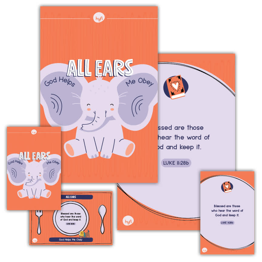 Hyfi Preschool Theme Posters Digital - All Ears JAN2027 | Lifeway