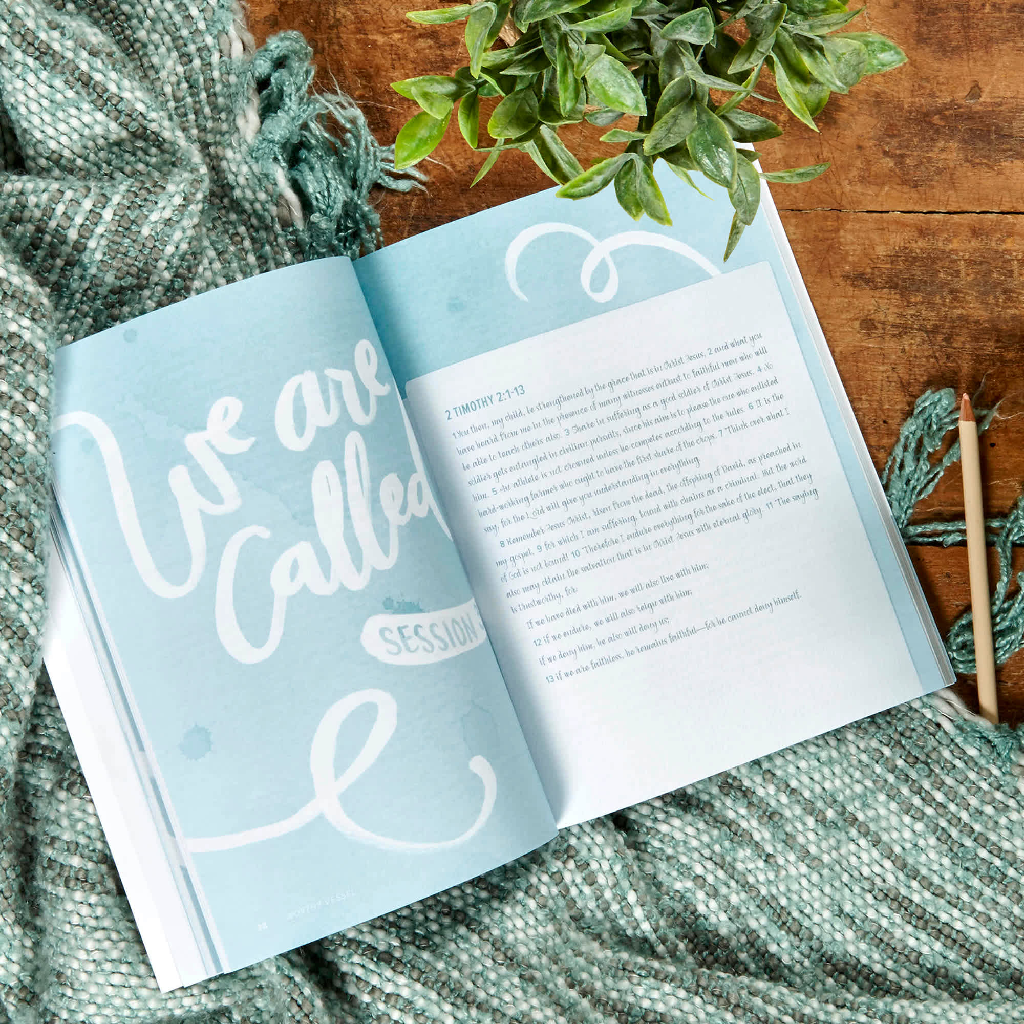 slide 3 of 3 for Worthy Vessel - Teen Girls' Bible Study Book