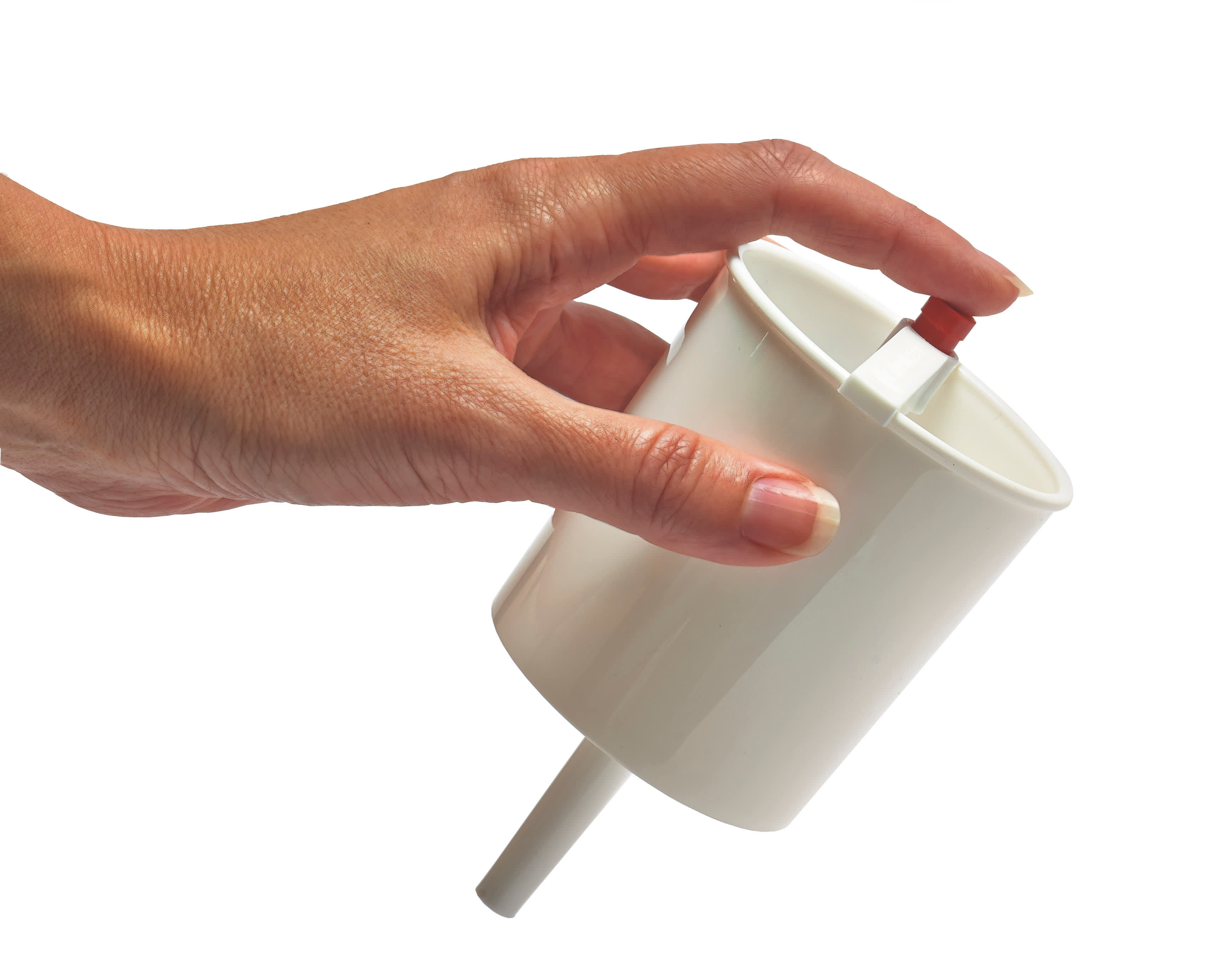 slide 3 of 4 for Communion Cup Filler with Button Release (8 oz. Bottle)