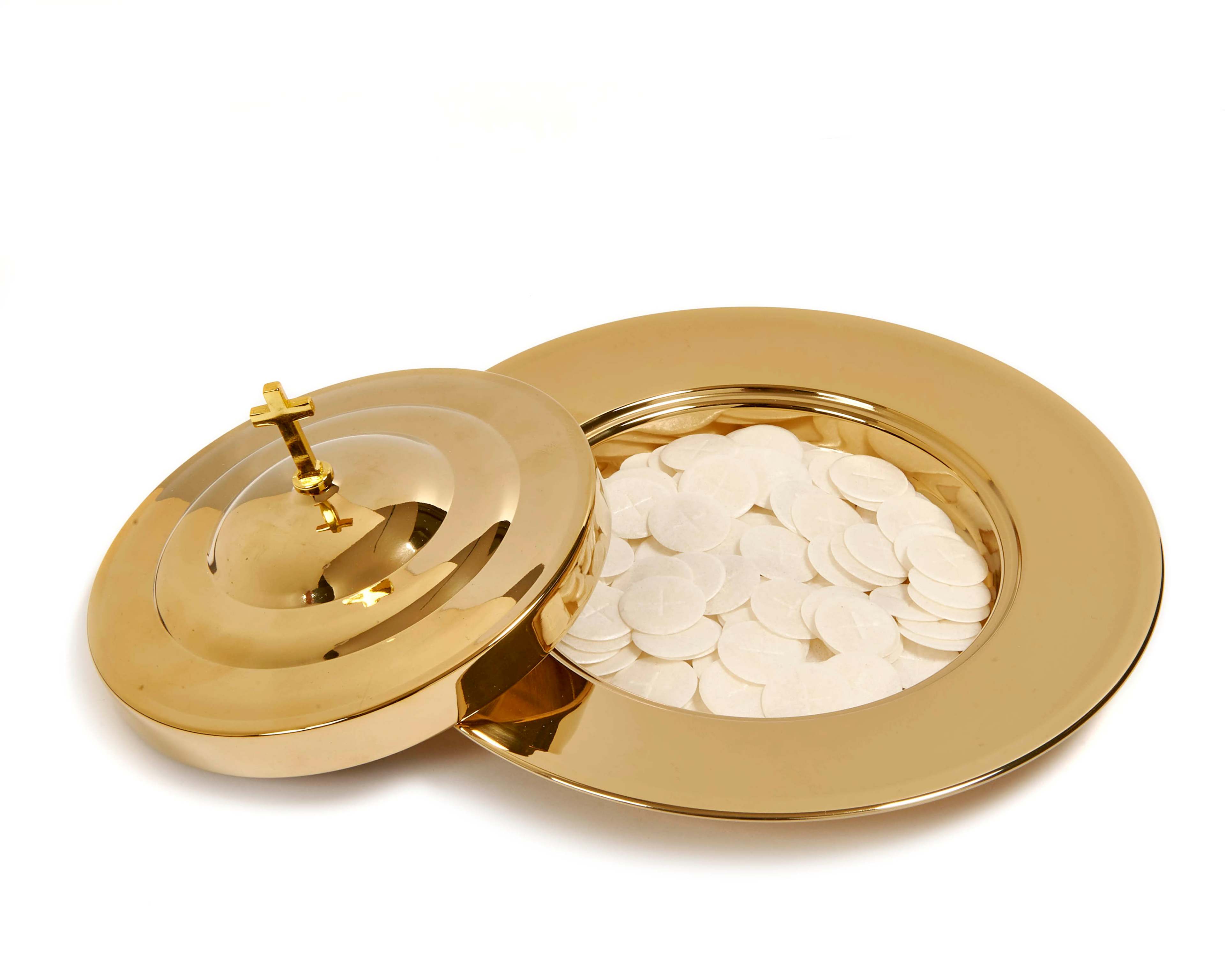 slide 5 of 5 for Communion Wafers - Round White (1,000 Pieces)