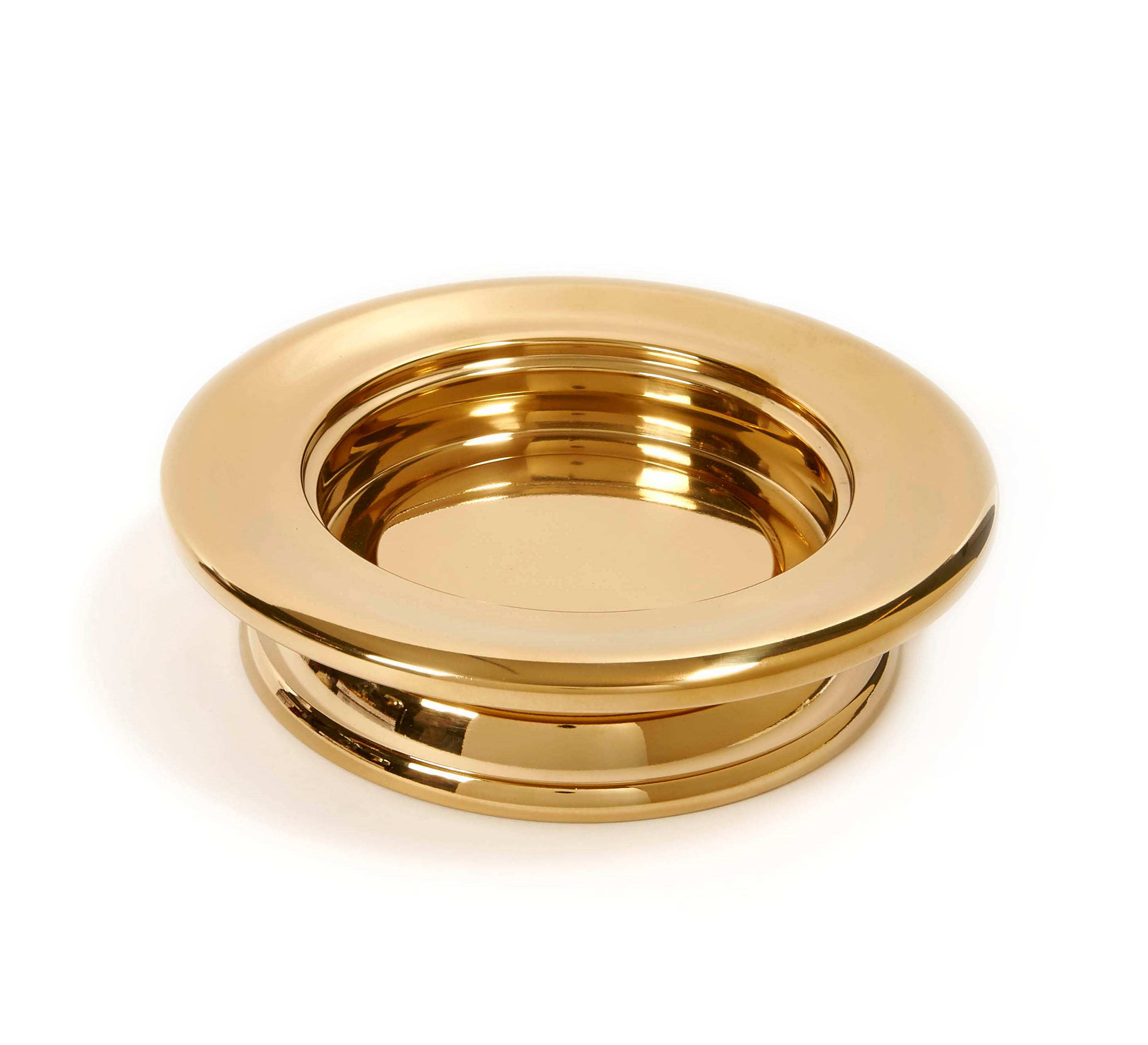slide 4 of 4 for RemembranceWare: Communion Tray Base - Brass Finish