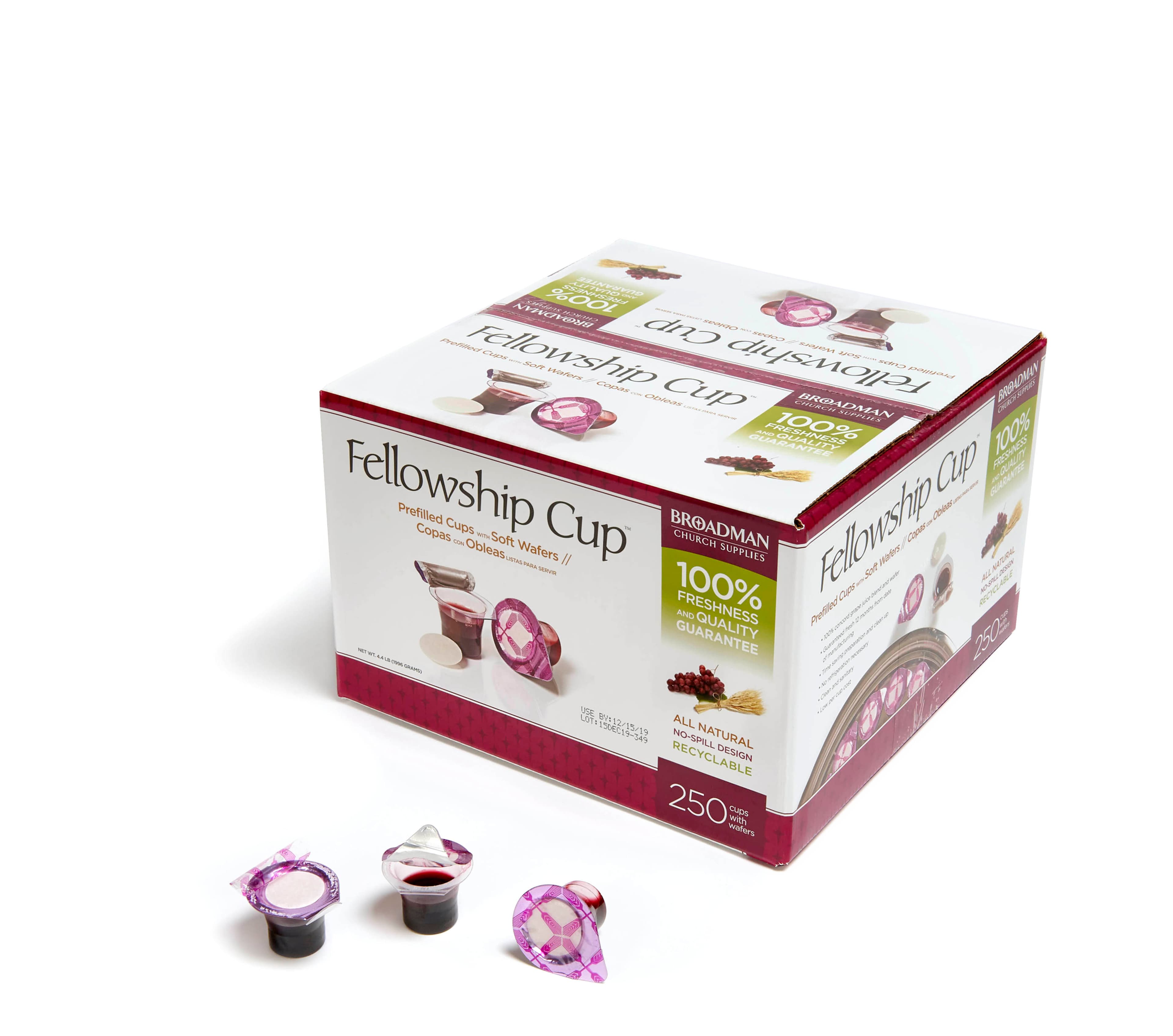 slide 2 of 9 for Fellowship Cup® - Prefilled Communion Cups (250 Count)