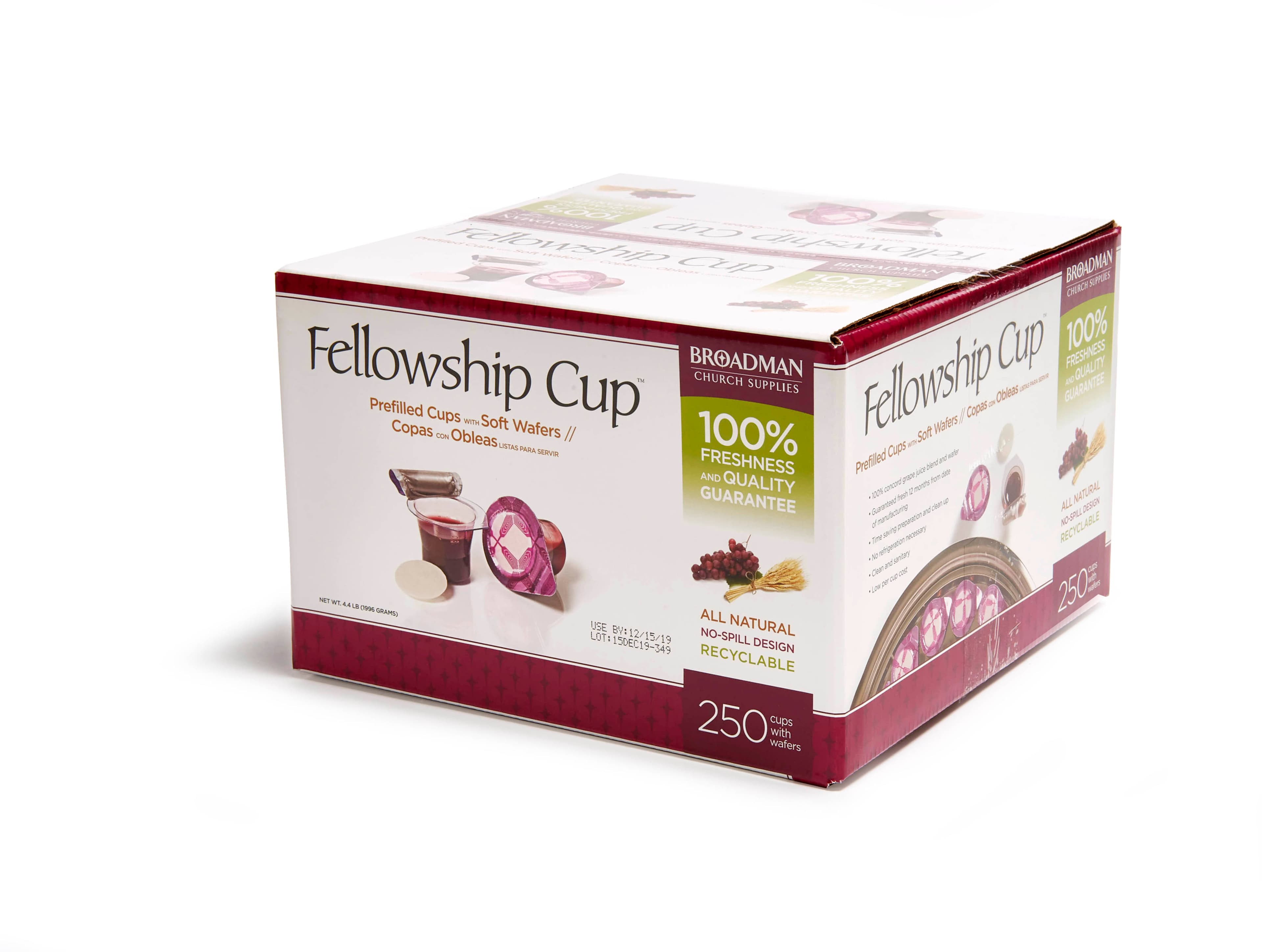 slide 3 of 9 for Fellowship Cup® - Prefilled Communion Cups (250 Count)