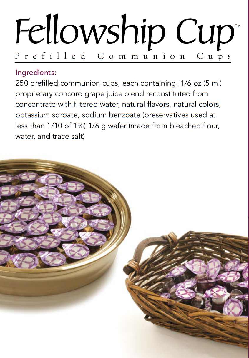 slide 5 of 9 for Fellowship Cup® - Prefilled Communion Cups (250 Count)