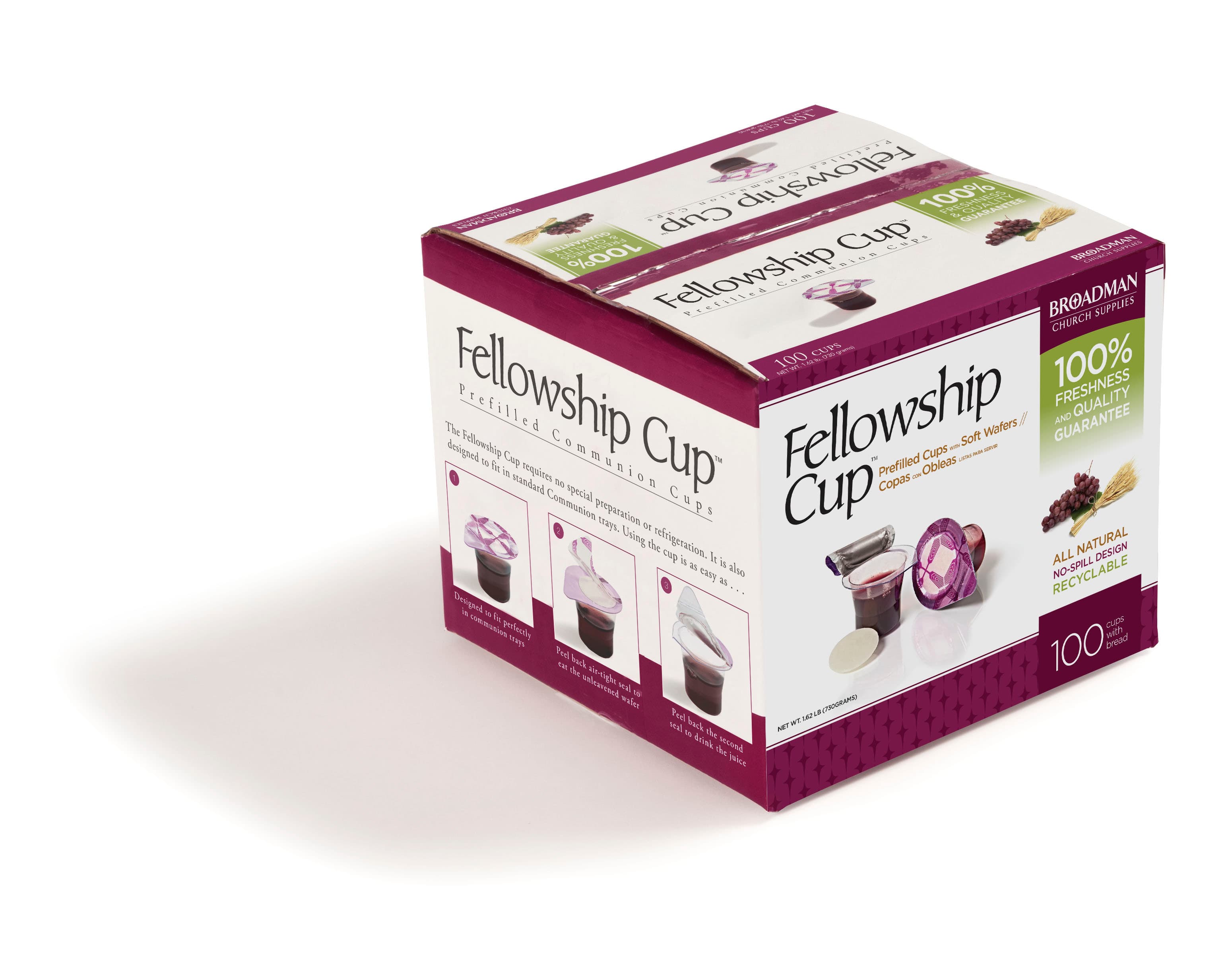 slide 2 of 6 for Fellowship Cup® - Prefilled Communion Cups (100 Count)
