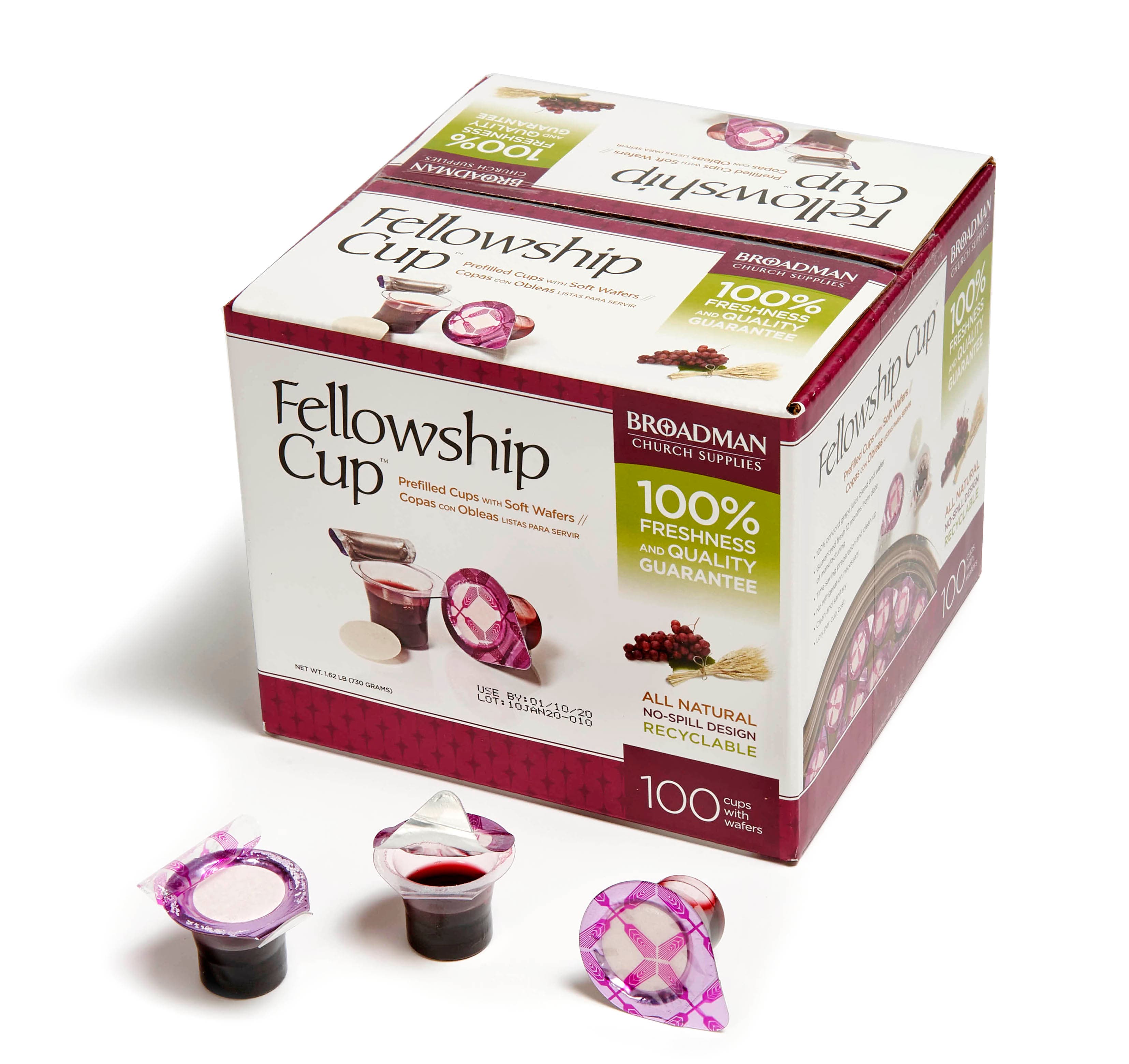 slide 3 of 6 for Fellowship Cup® - Prefilled Communion Cups (100 Count)