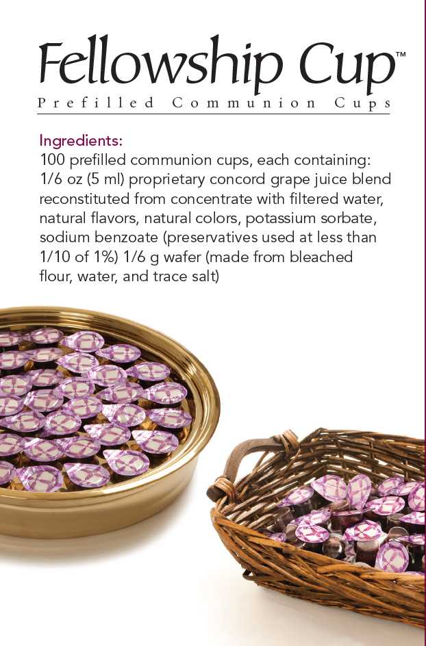 slide 5 of 6 for Fellowship Cup® - Prefilled Communion Cups (100 Count)