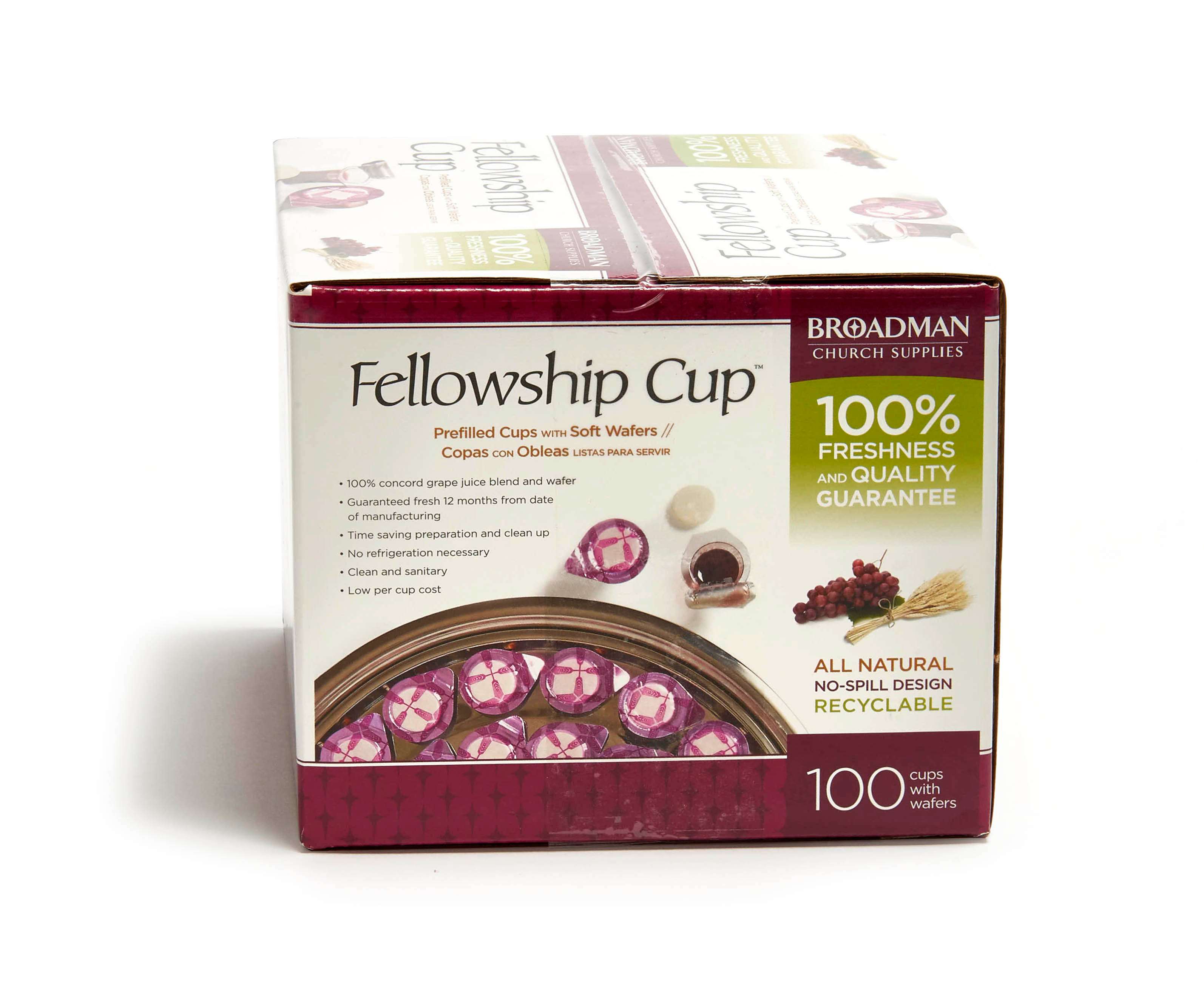 slide 6 of 6 for Fellowship Cup® - Prefilled Communion Cups (100 Count)