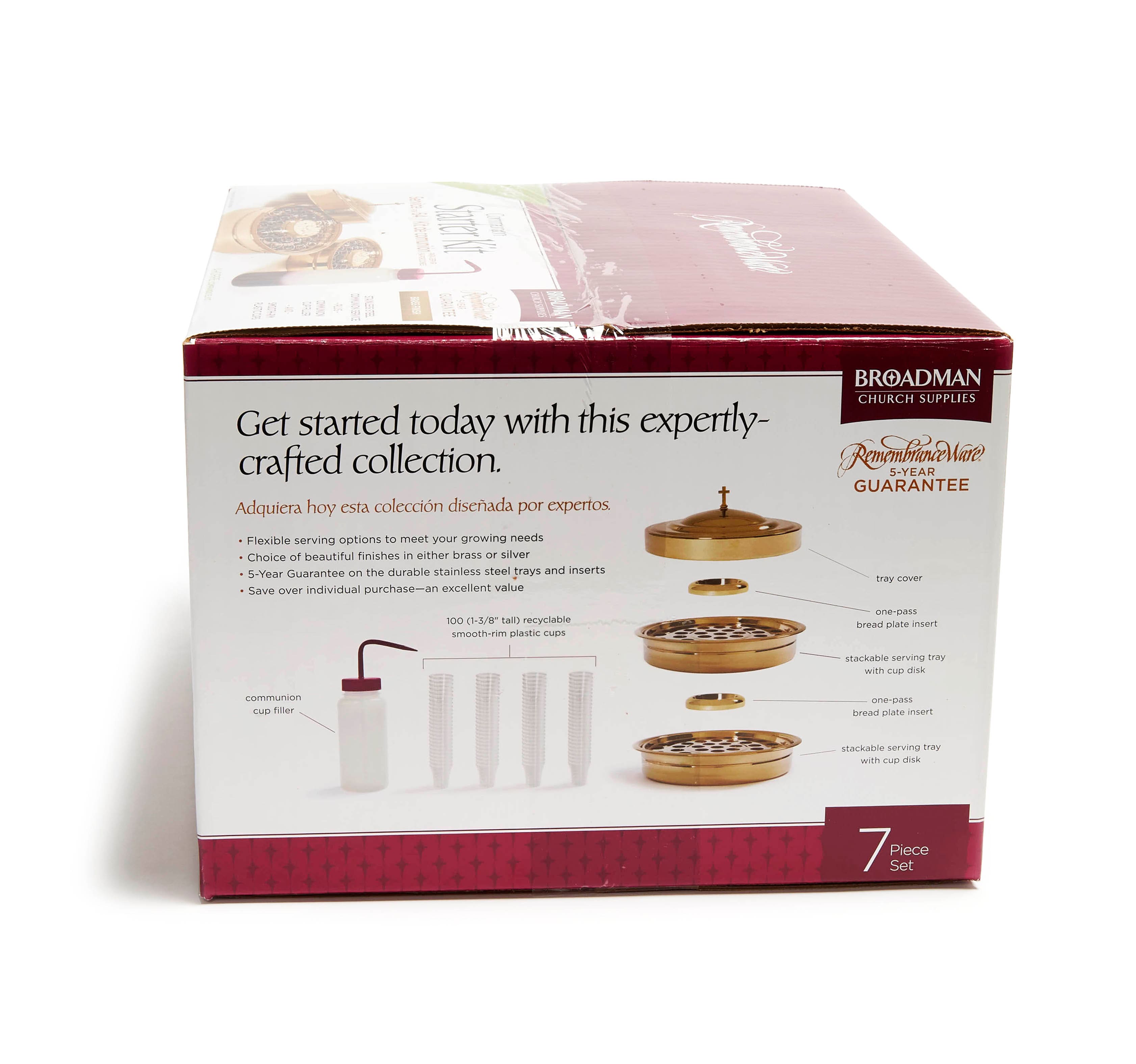slide 4 of 8 for RemembranceWare: Communion Starter Kit - Brass Finish
