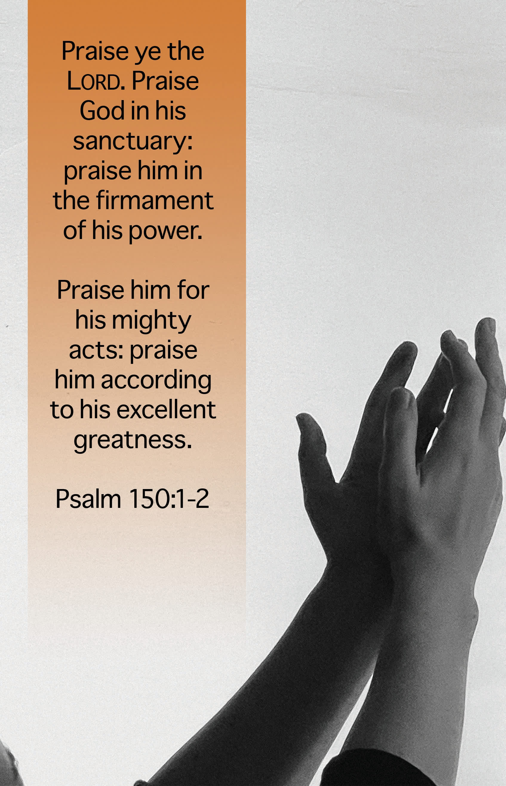 General Worship Bulletin: Praise Ye The Lord (Package of 100)