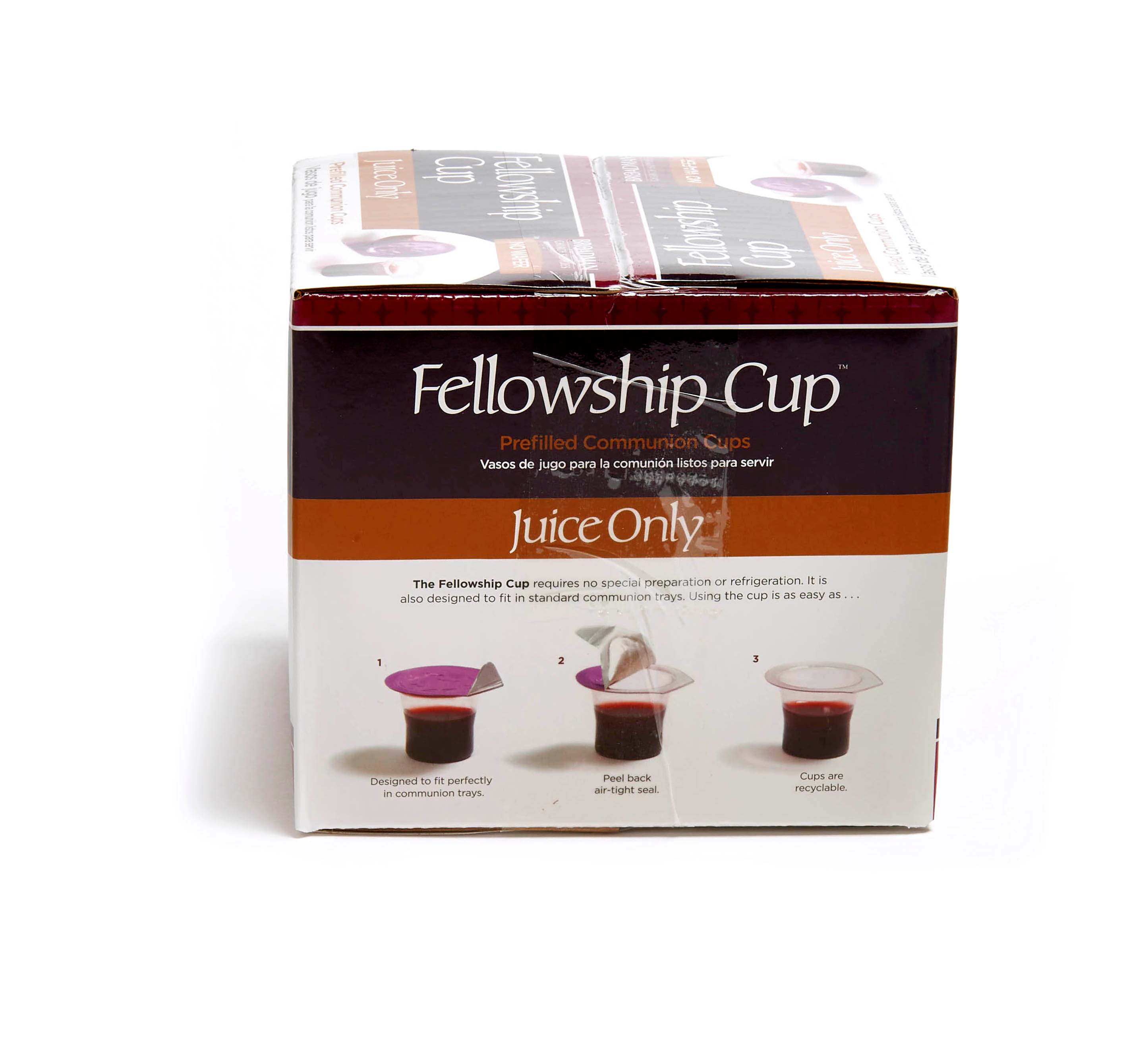 slide 7 of 8 for Fellowship Cup® - JUICE ONLY Prefilled Communion Cups (100 Count)