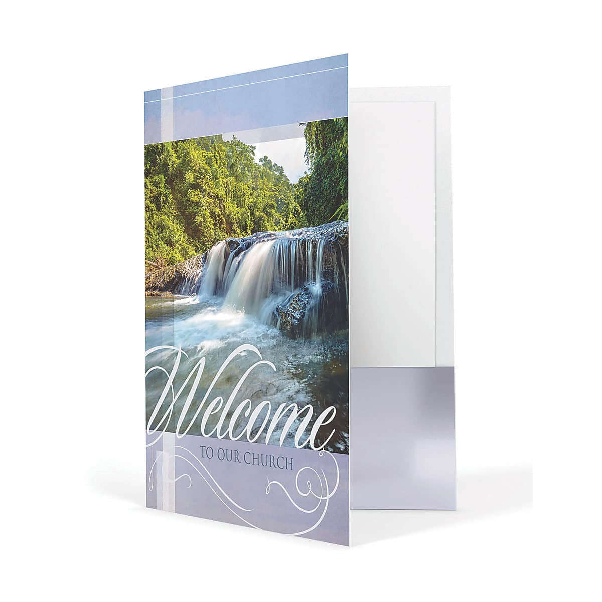 Welcome Folder: Welcome to Our Church (Package of 12)