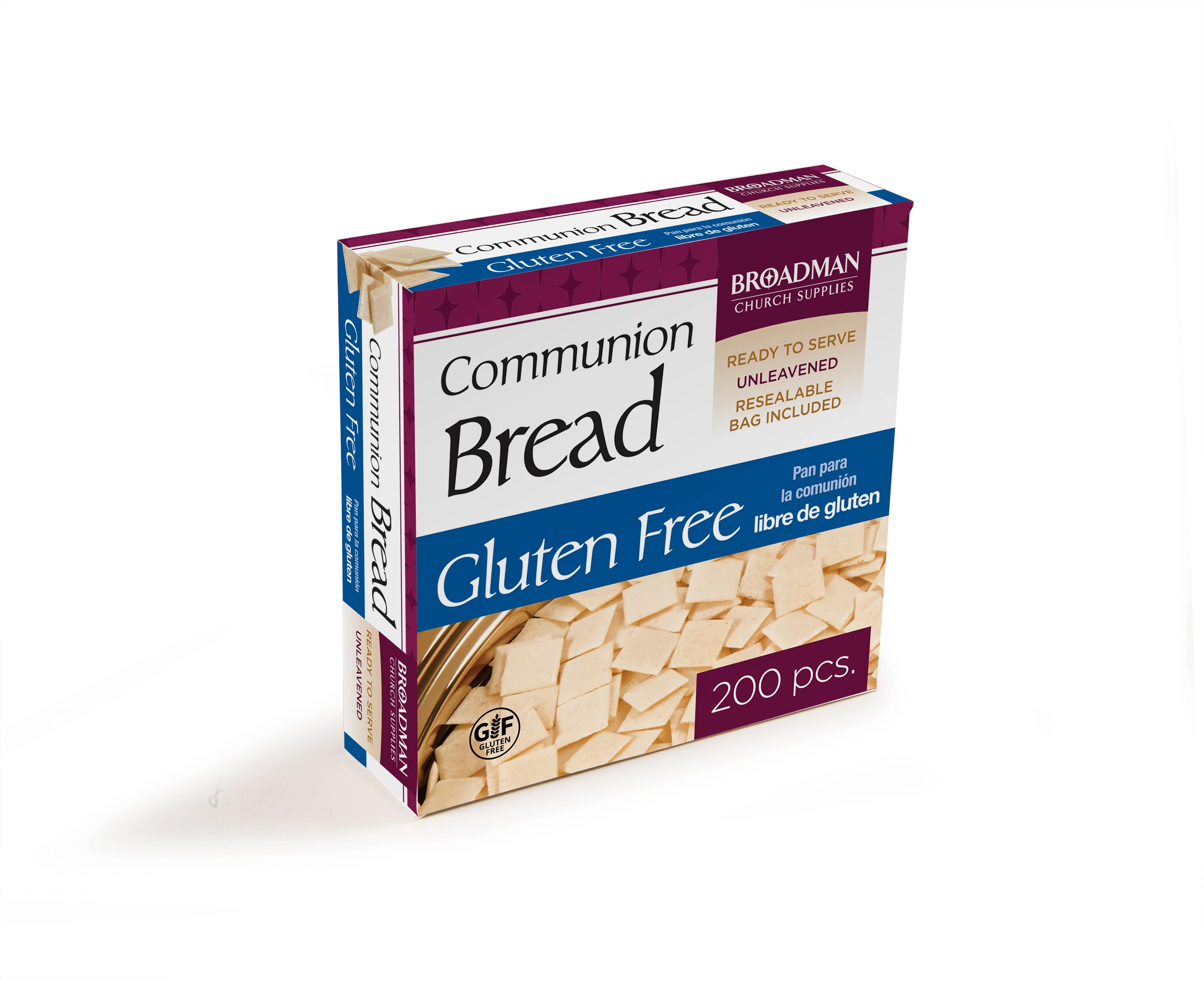 slide 2 of 4 for Communion Bread - Gluten Free (200 Pieces)