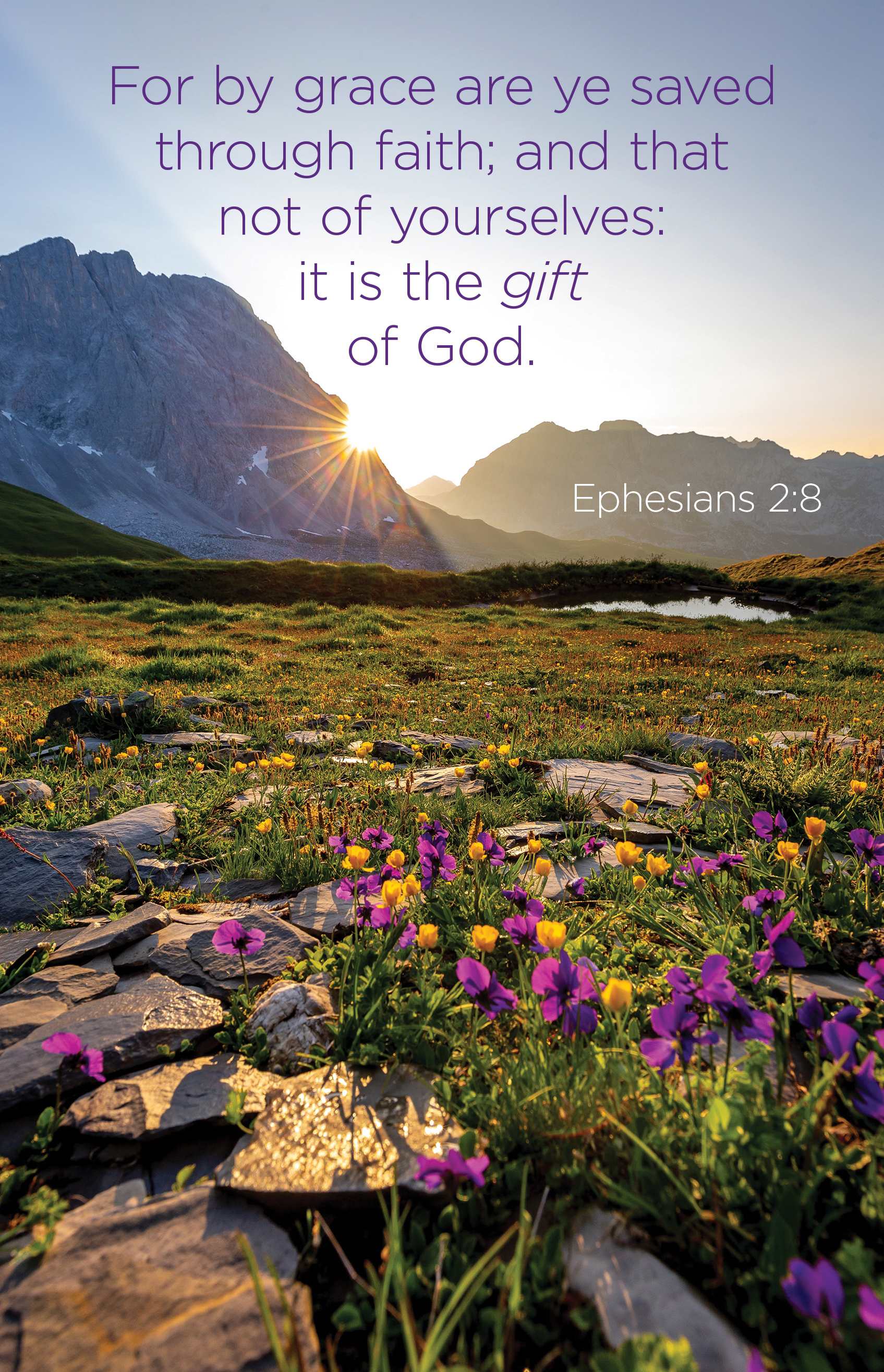 General Worship Bulletin: The Gift of God (Package of 100)