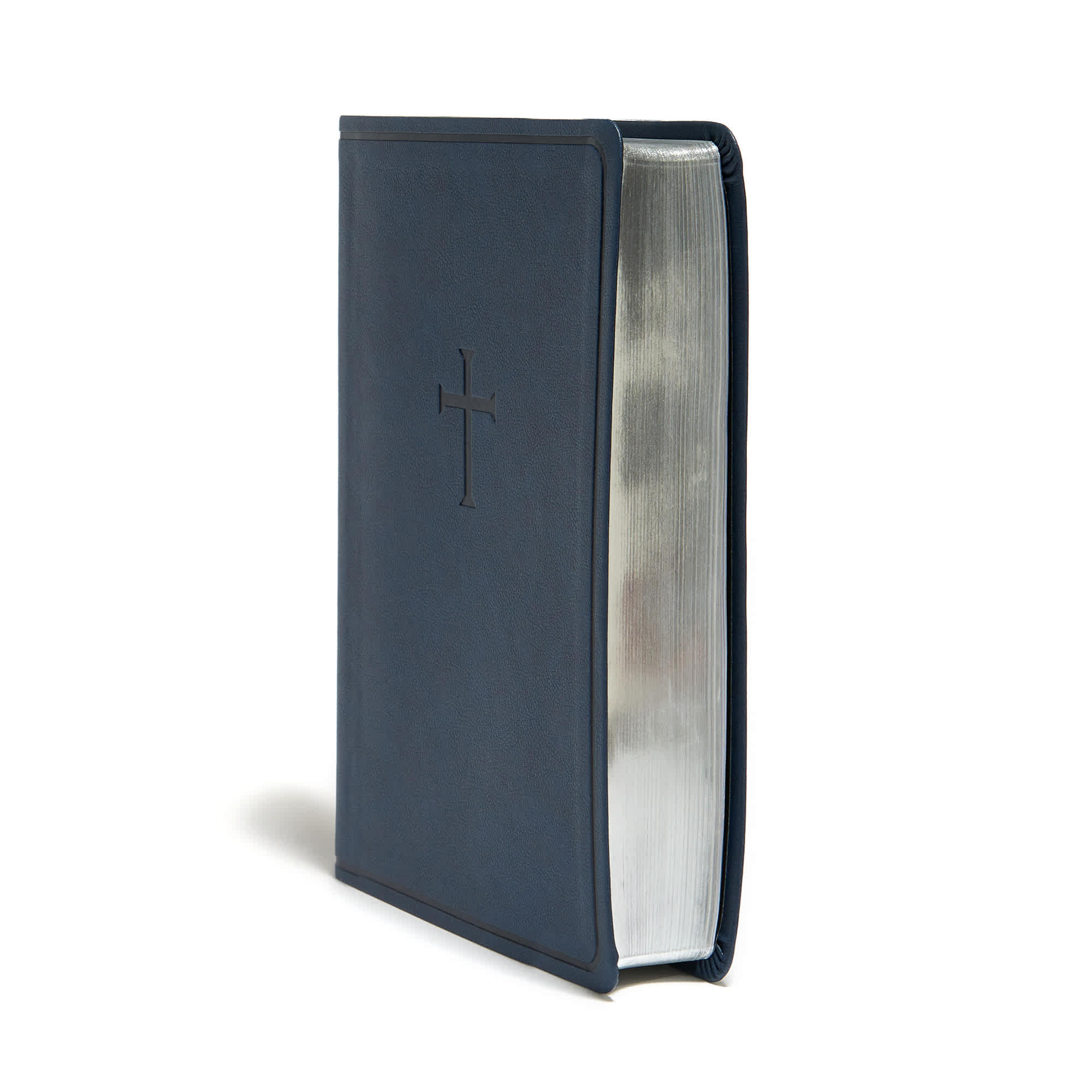 slide 4 of 10 for KJV Everyday Study Bible, Navy Cross LeatherTouch