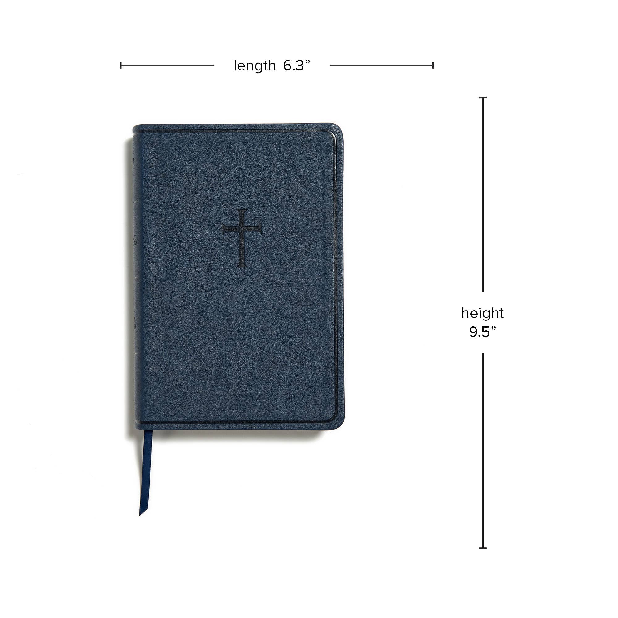 slide 10 of 10 for KJV Everyday Study Bible, Navy Cross LeatherTouch
