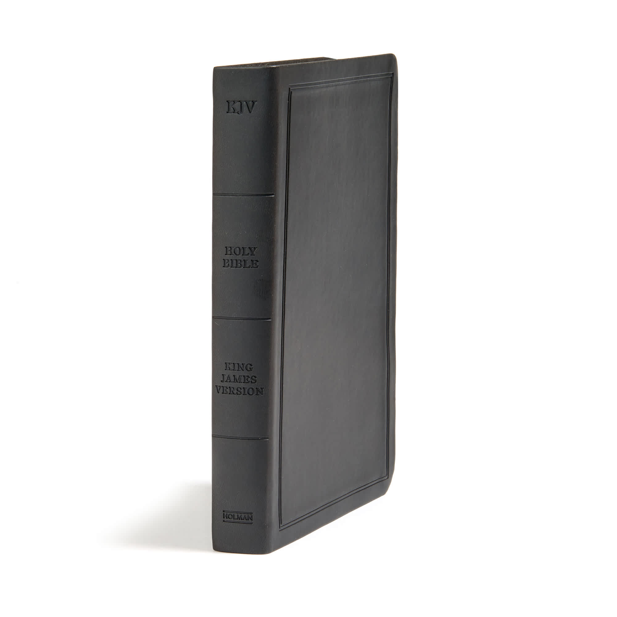 slide 2 of 9 for KJV Deluxe Gift Bible, Black LeatherTouch