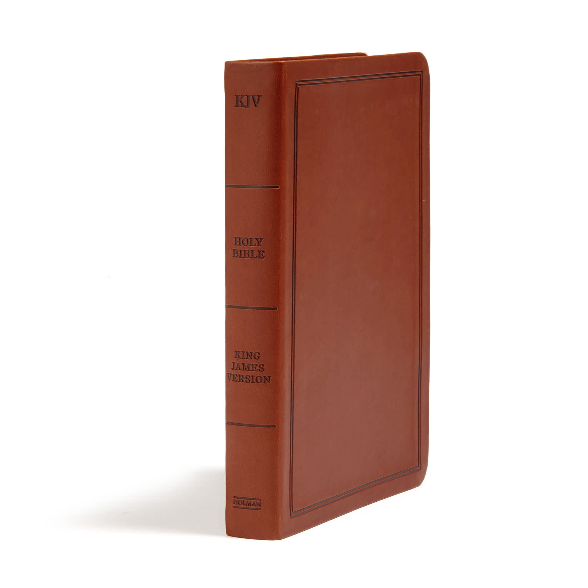 slide 2 of 8 for KJV Deluxe Gift Bible, Brown LeatherTouch