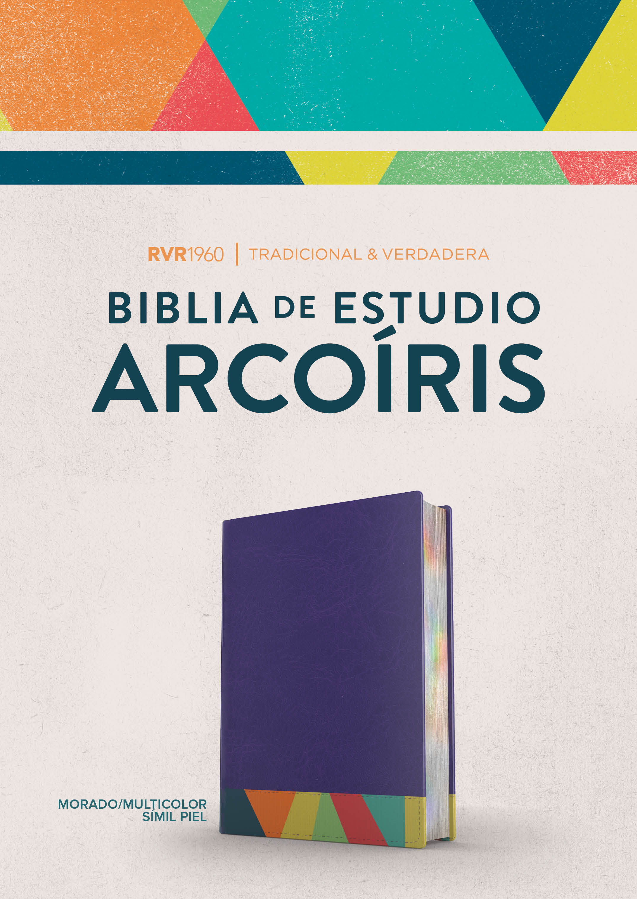 slide 3 of 11 for RVR 1960 Biblia de Estudio Arcoíris, morado/multicolor