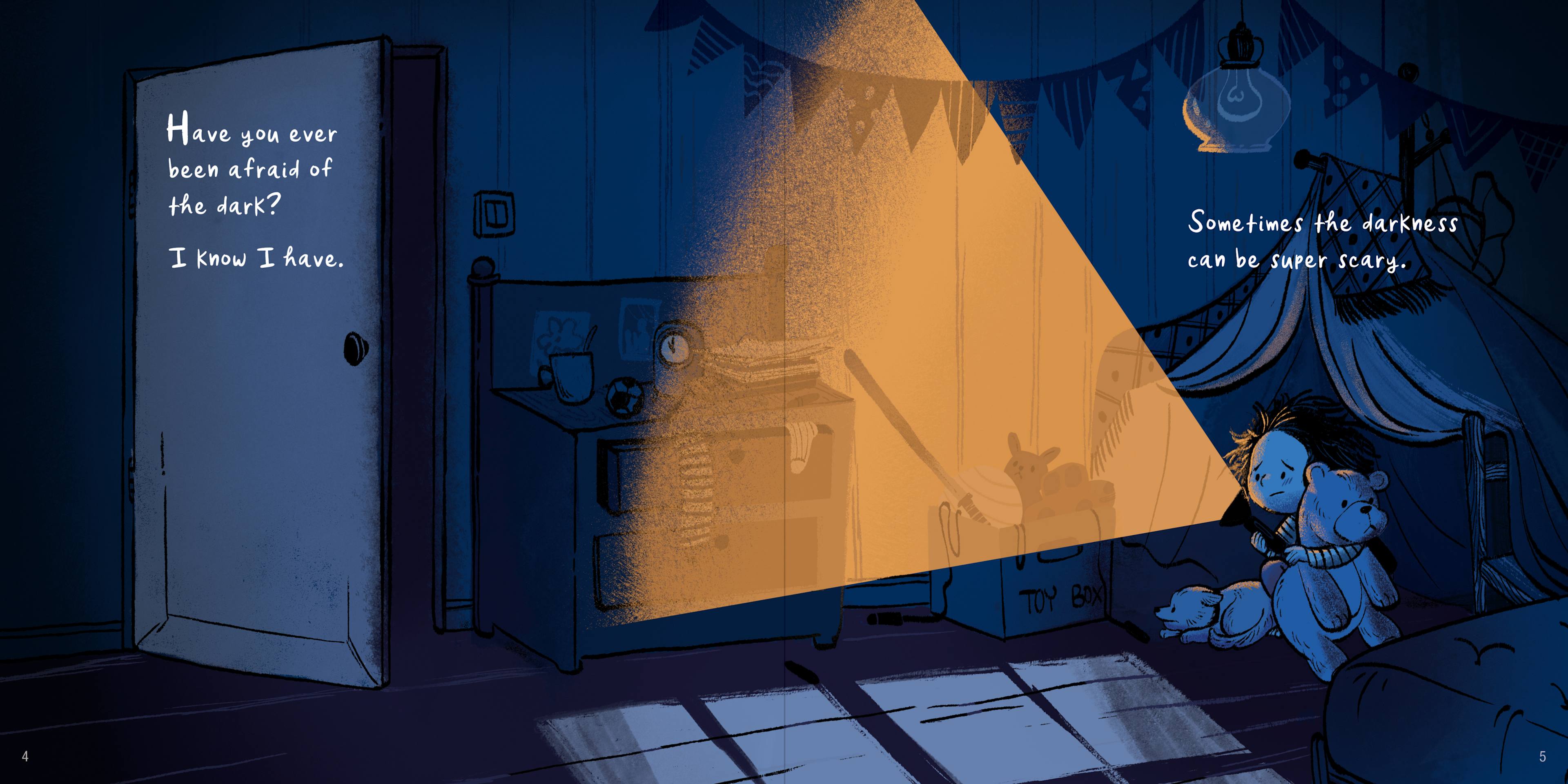 slide 3 of 6 for The Bright Light and the Super Scary Darkness