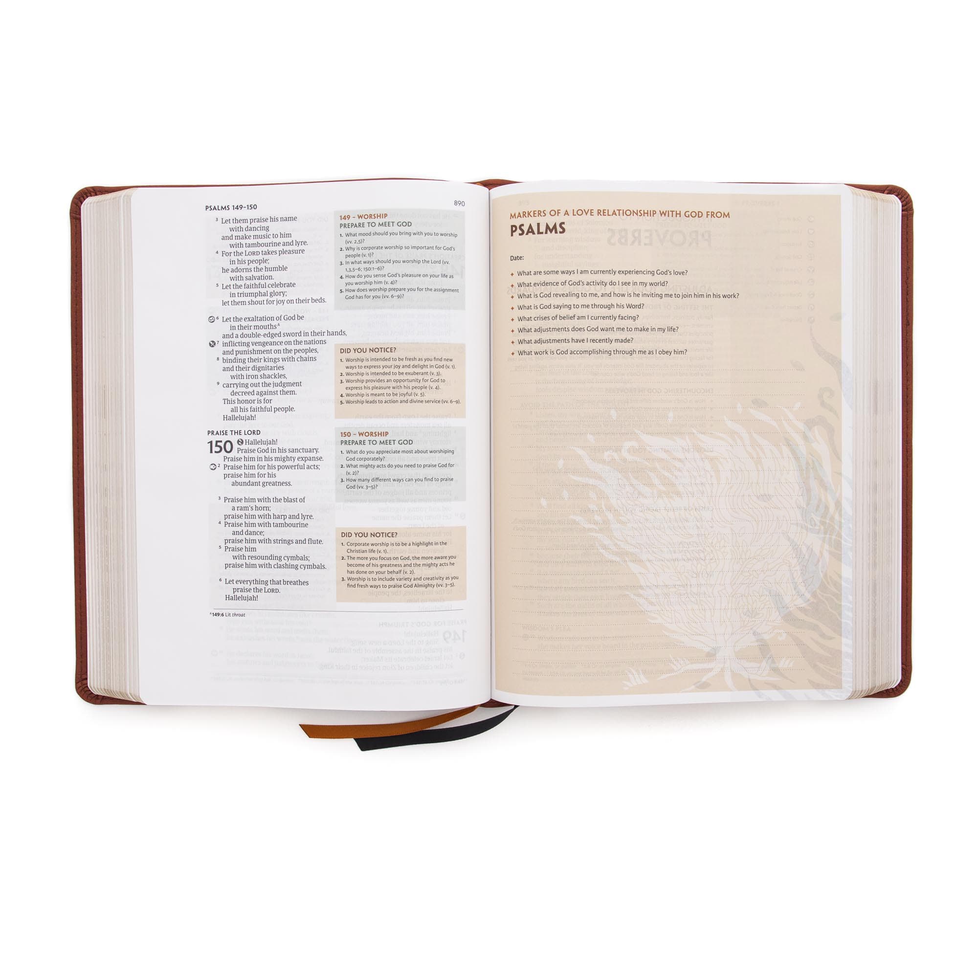 slide 4 of 10 for CSB Experiencing God Bible, Burnt Sienna LeatherTouch