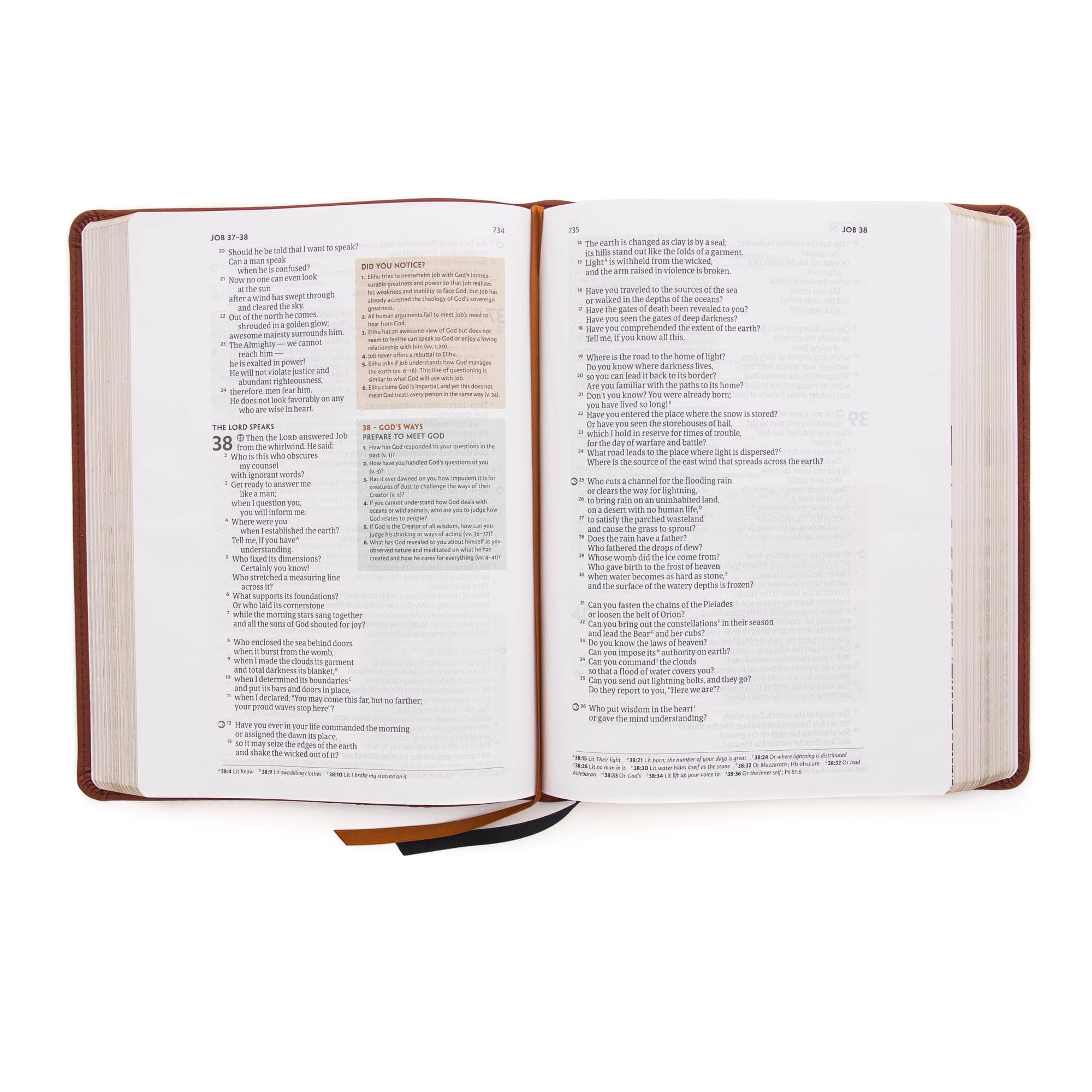 slide 5 of 10 for CSB Experiencing God Bible, Burnt Sienna LeatherTouch