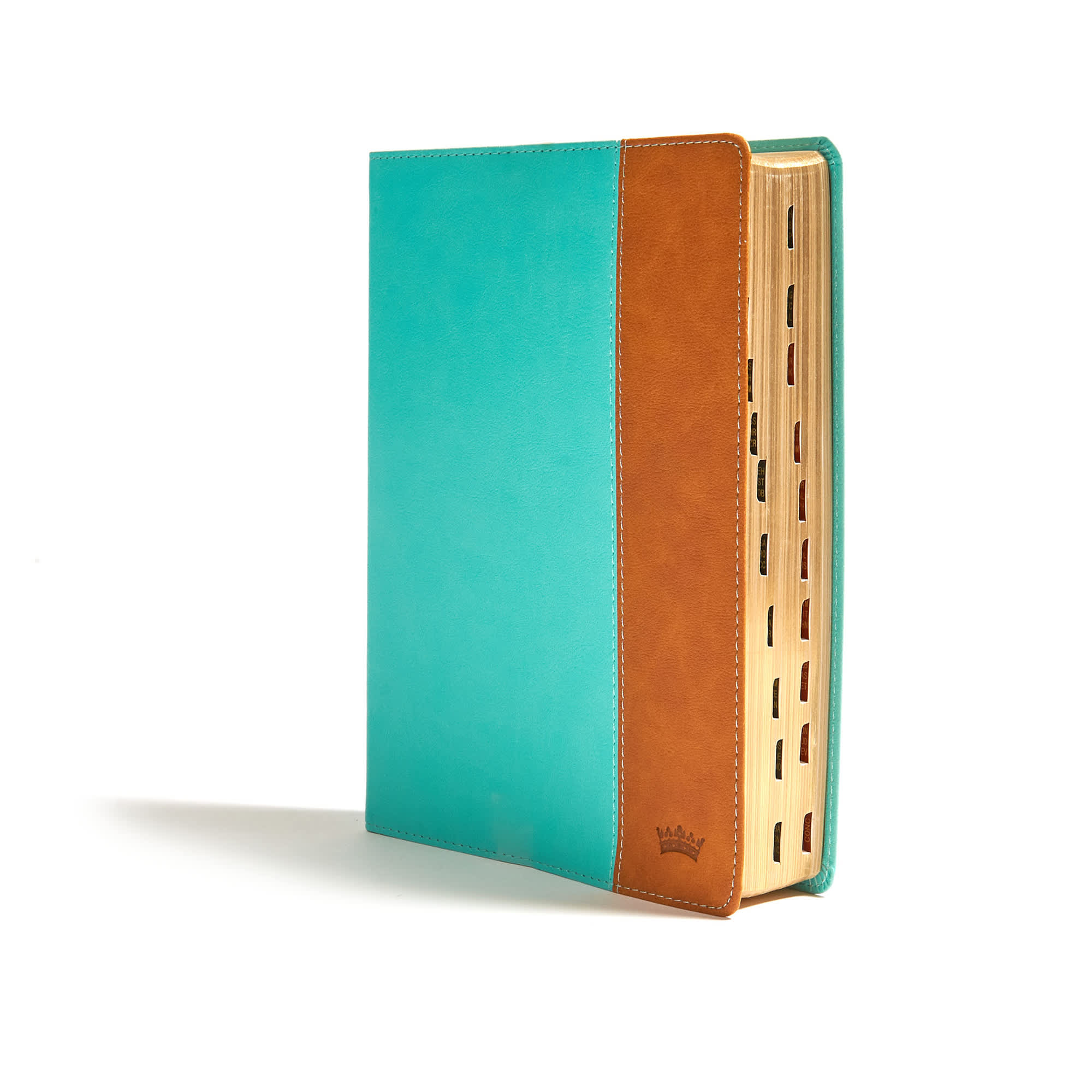 slide 3 of 10 for CSB Tony Evans Study Bible, Teal/Earth LeatherTouch, Indexed