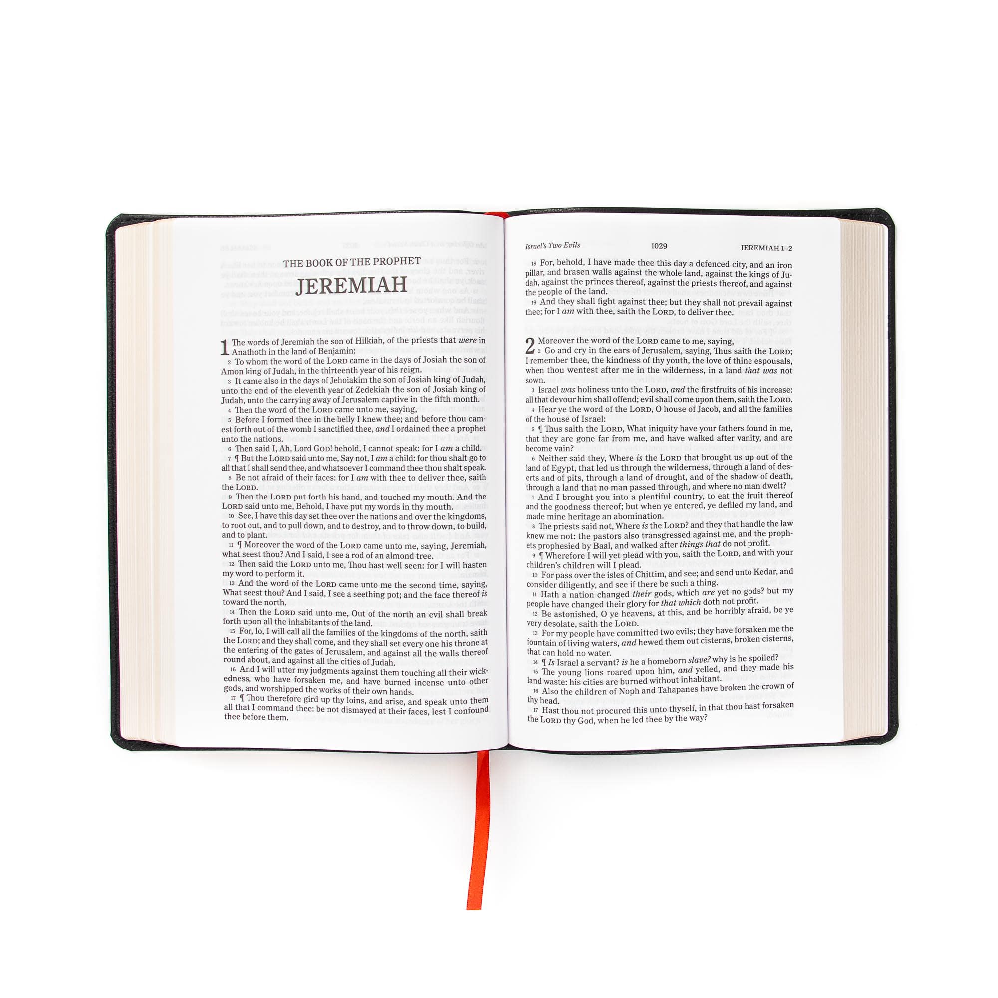 slide 4 of 9 for KJV Pastor’s Bible, Black LeatherTouch