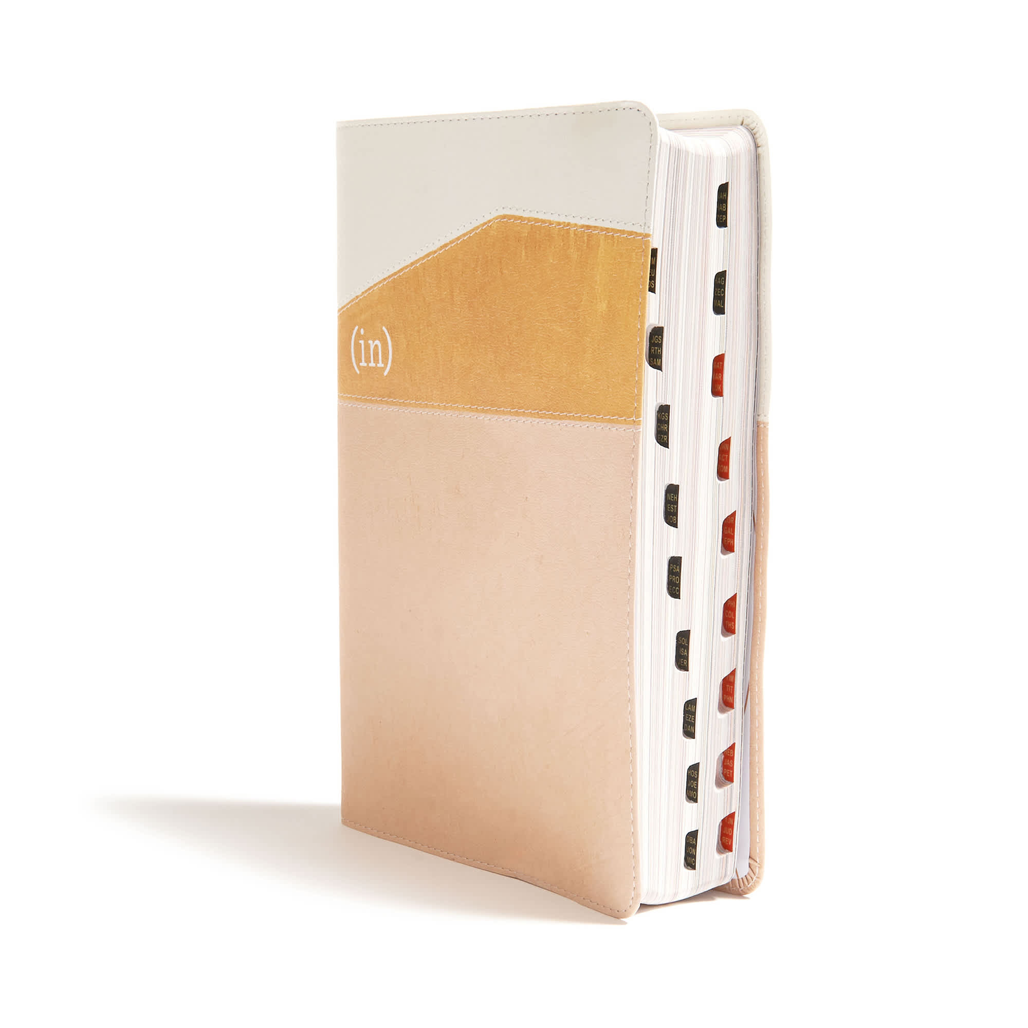 slide 3 of 7 for CSB (in)courage Devotional Bible, Desert/Mustard/Alabaster LeatherTouch, Indexed