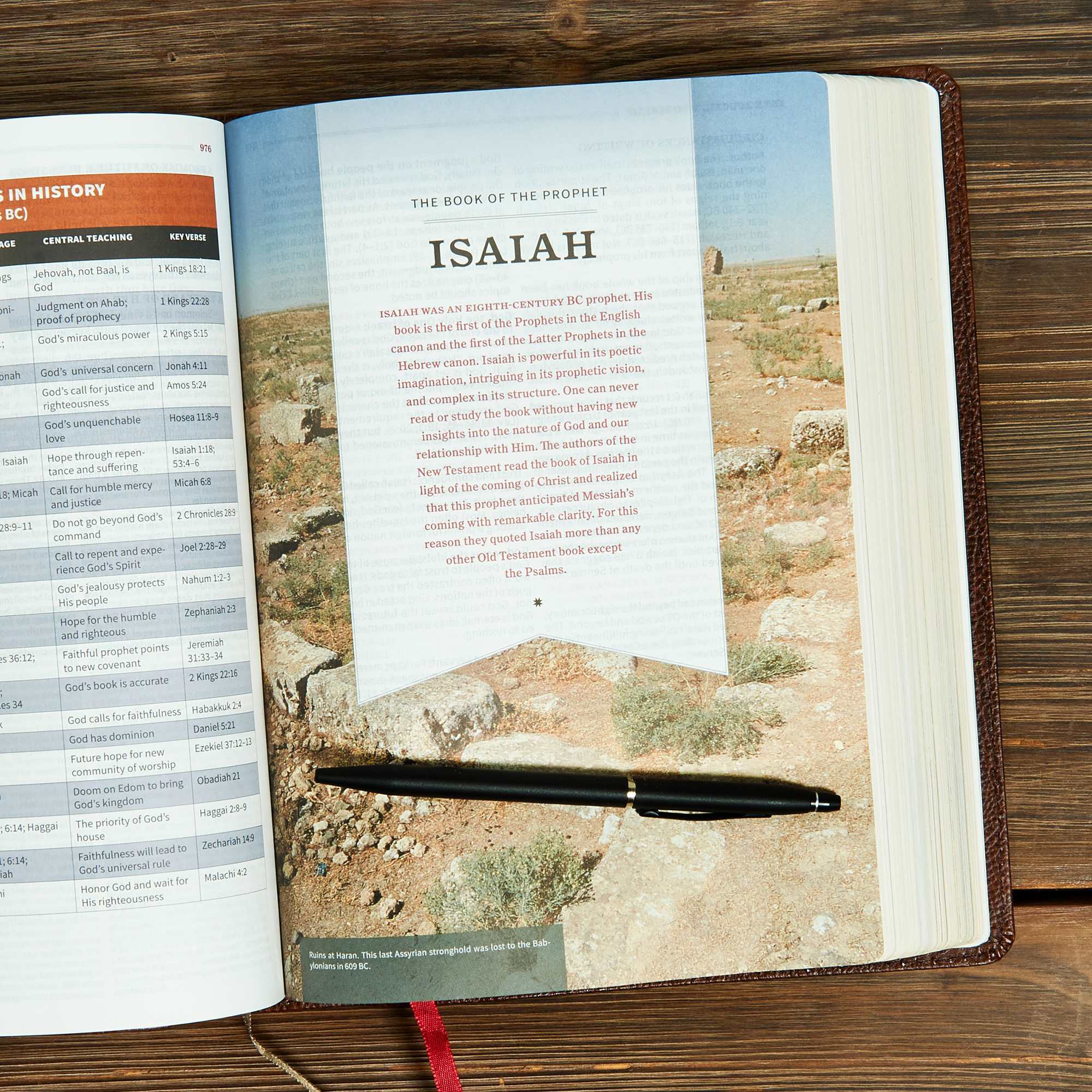 slide 5 of 8 for KJV Study Bible, Full-Color, Brown Bonded Leather