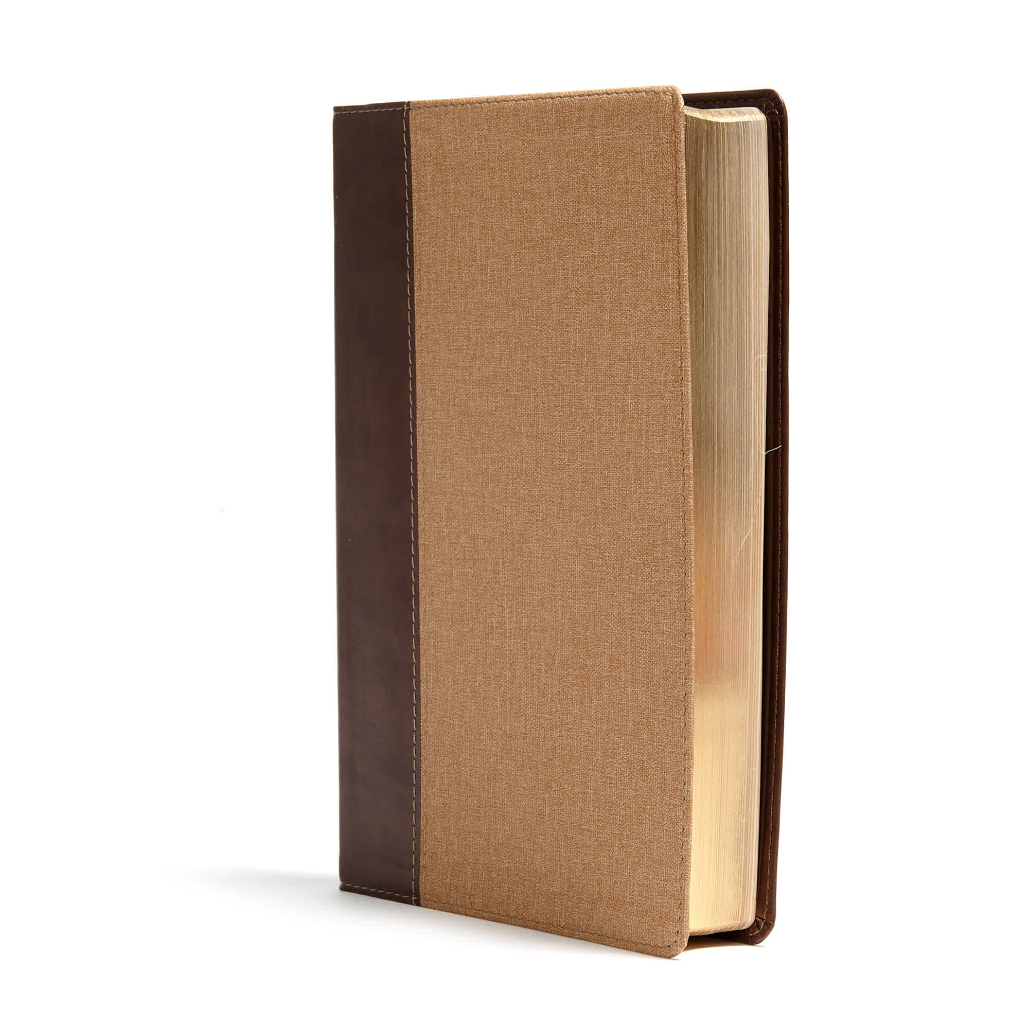 slide 3 of 9 for KJV Rainbow Study Bible, Brown/Tan LeatherTouch