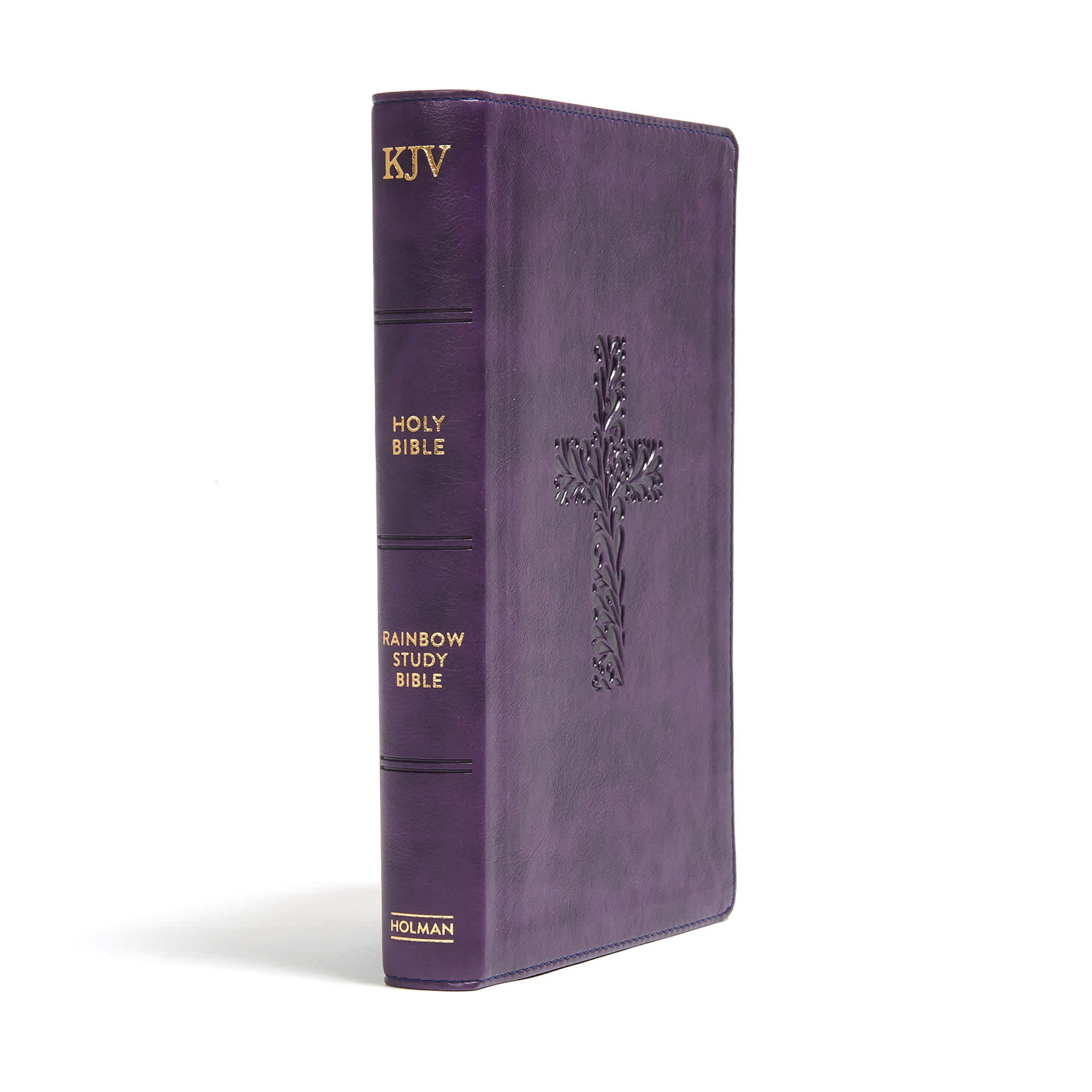 slide 2 of 9 for KJV Rainbow Study Bible, Purple LeatherTouch