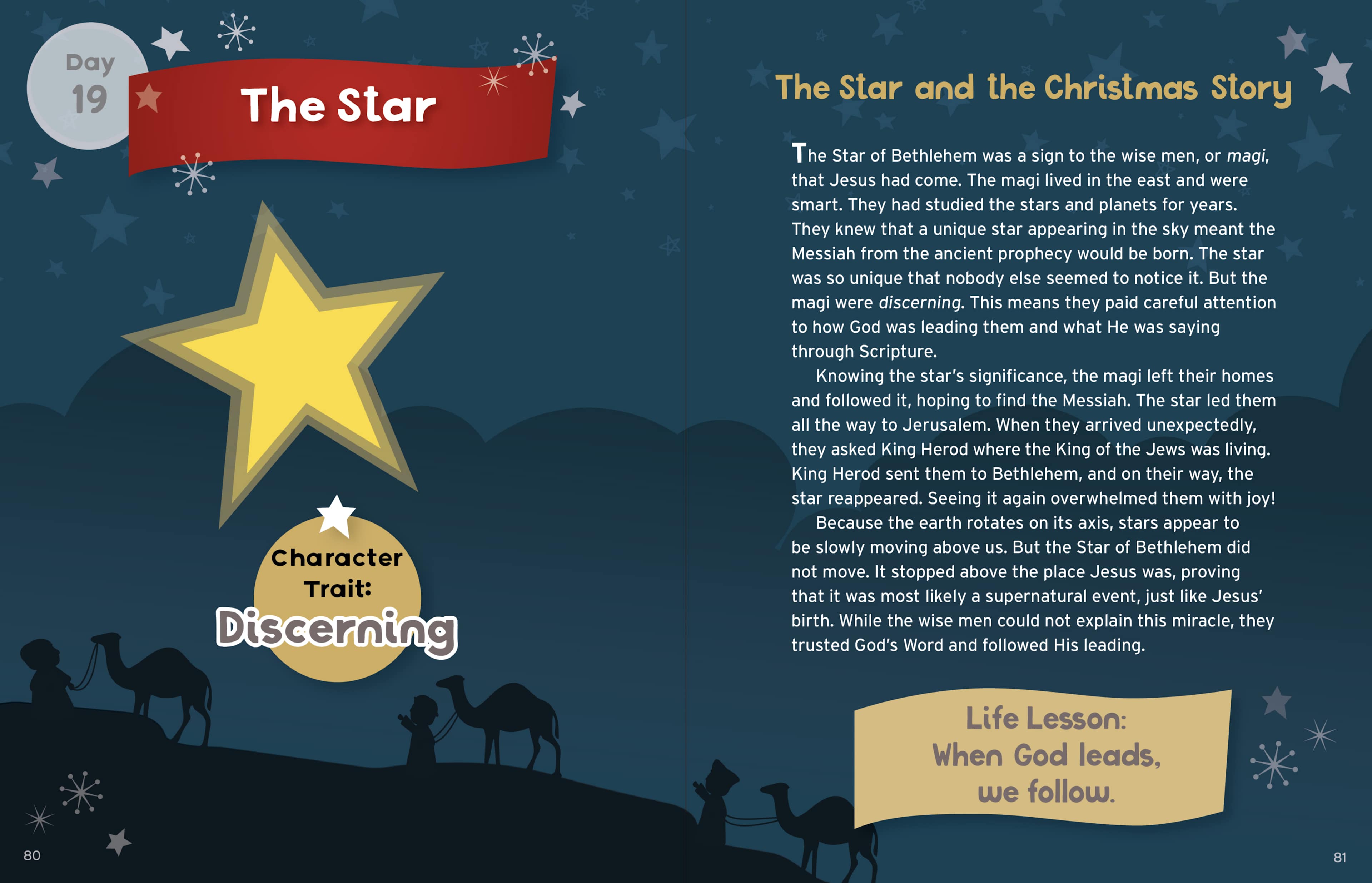 slide 5 of 6 for 25 Days of the Christmas Story