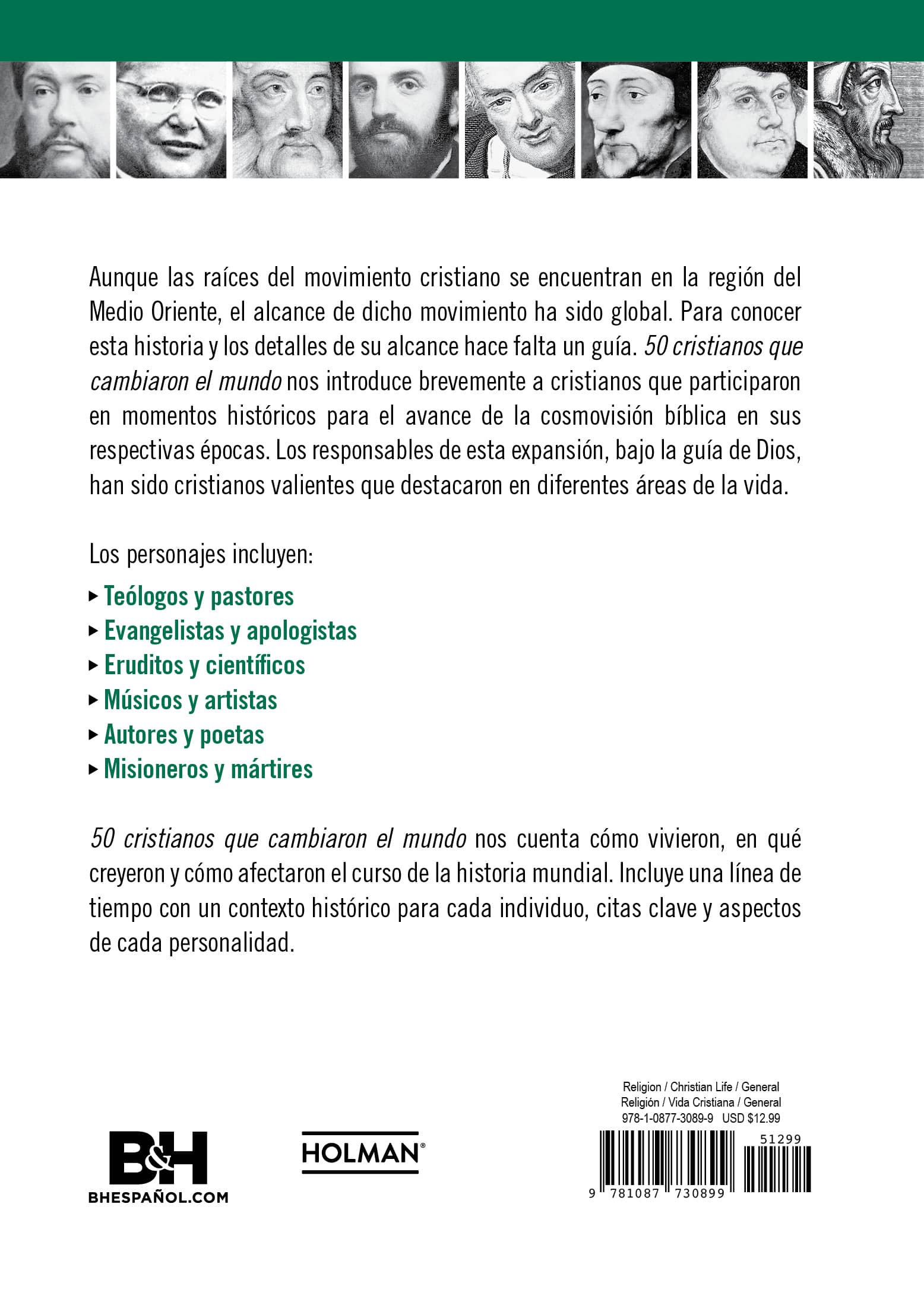 slide 2 of 2 for 50 cristianos que cambiaron el mundo