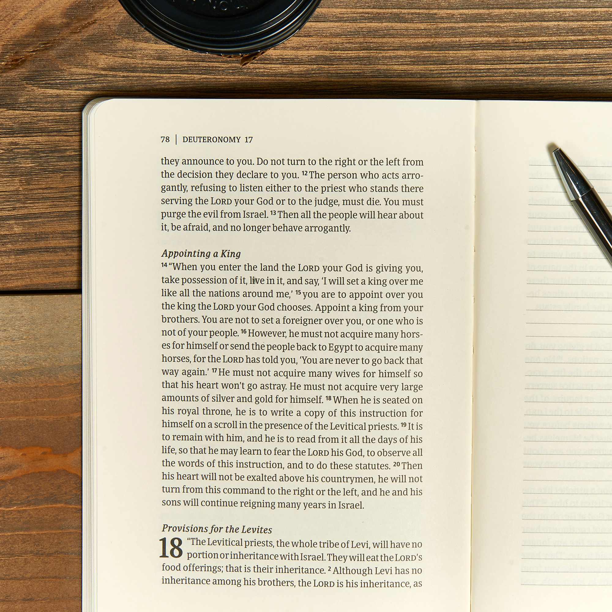 slide 5 of 7 for CSB Scripture Notebook, Deuteronomy