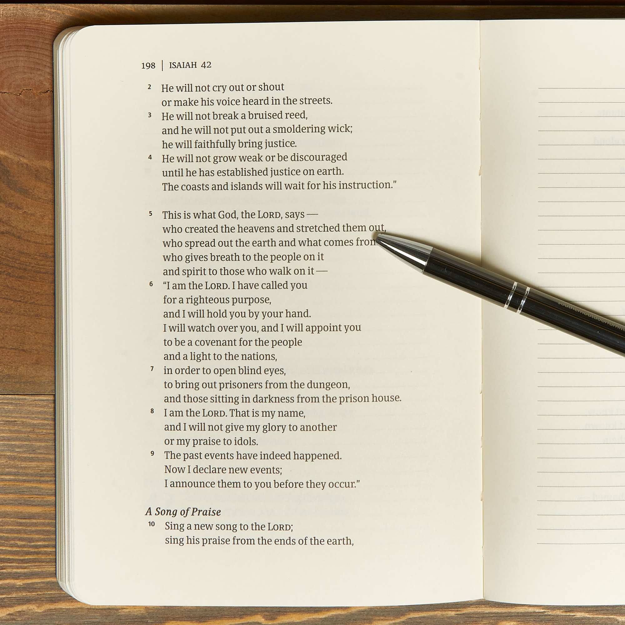 slide 5 of 7 for CSB Scripture Notebook, Isaiah