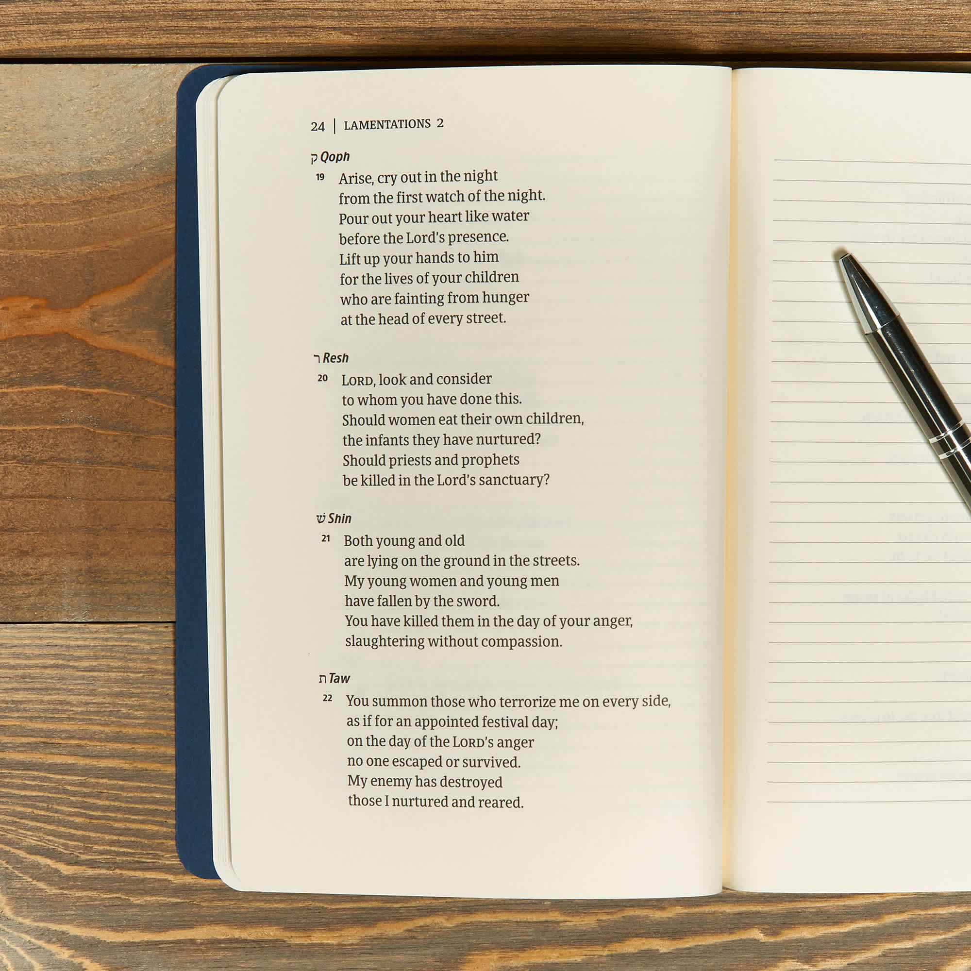 slide 5 of 7 for CSB Scripture Notebook, Lamentations