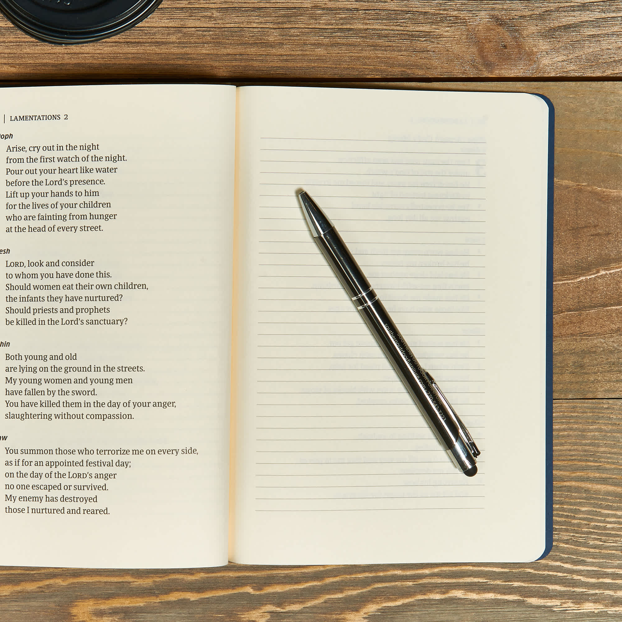 slide 6 of 7 for CSB Scripture Notebook, Lamentations